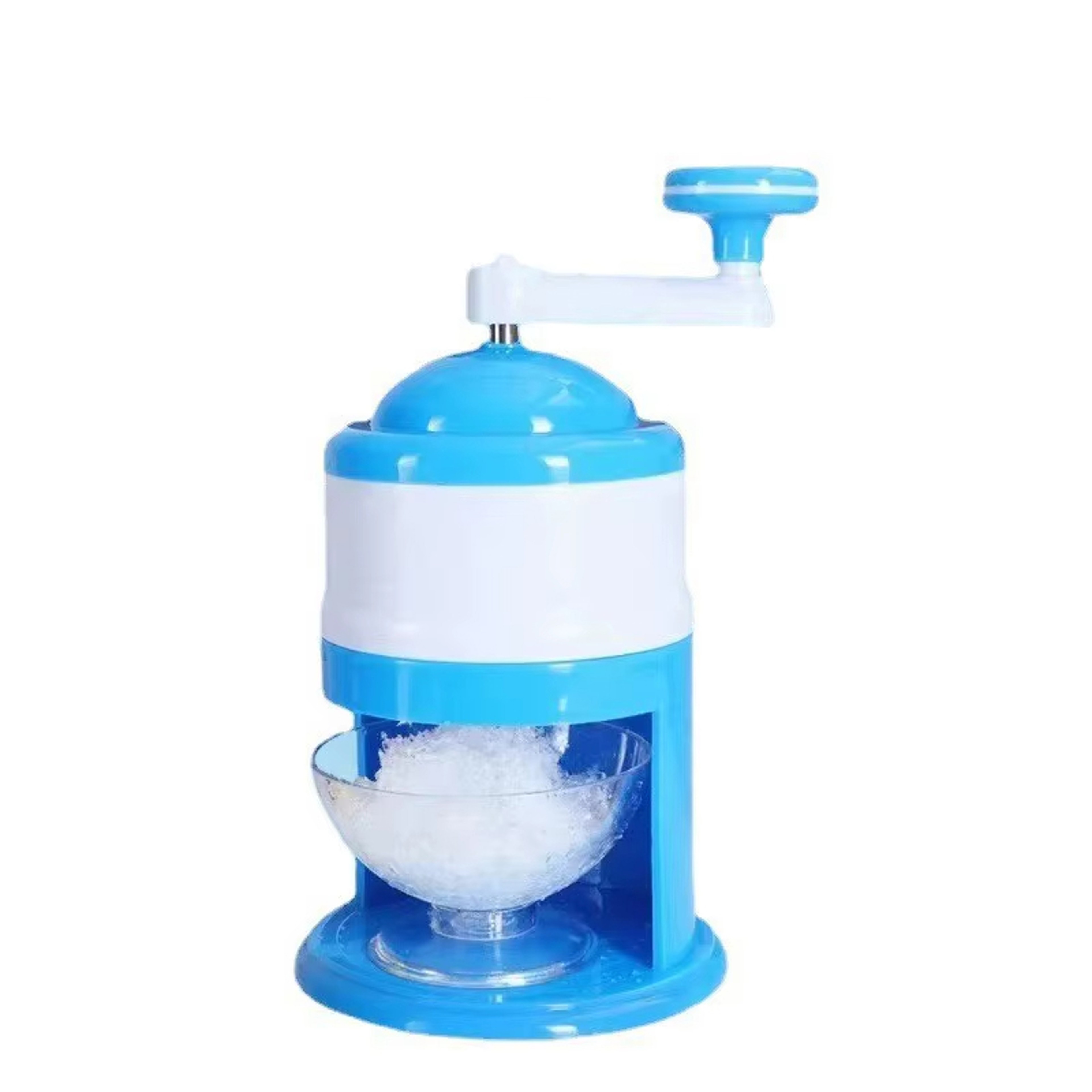 Portable Hand Crank Snow Cone Machine Manual Shaved Ice Maker Perfect For Summer Parties Slushy Mak