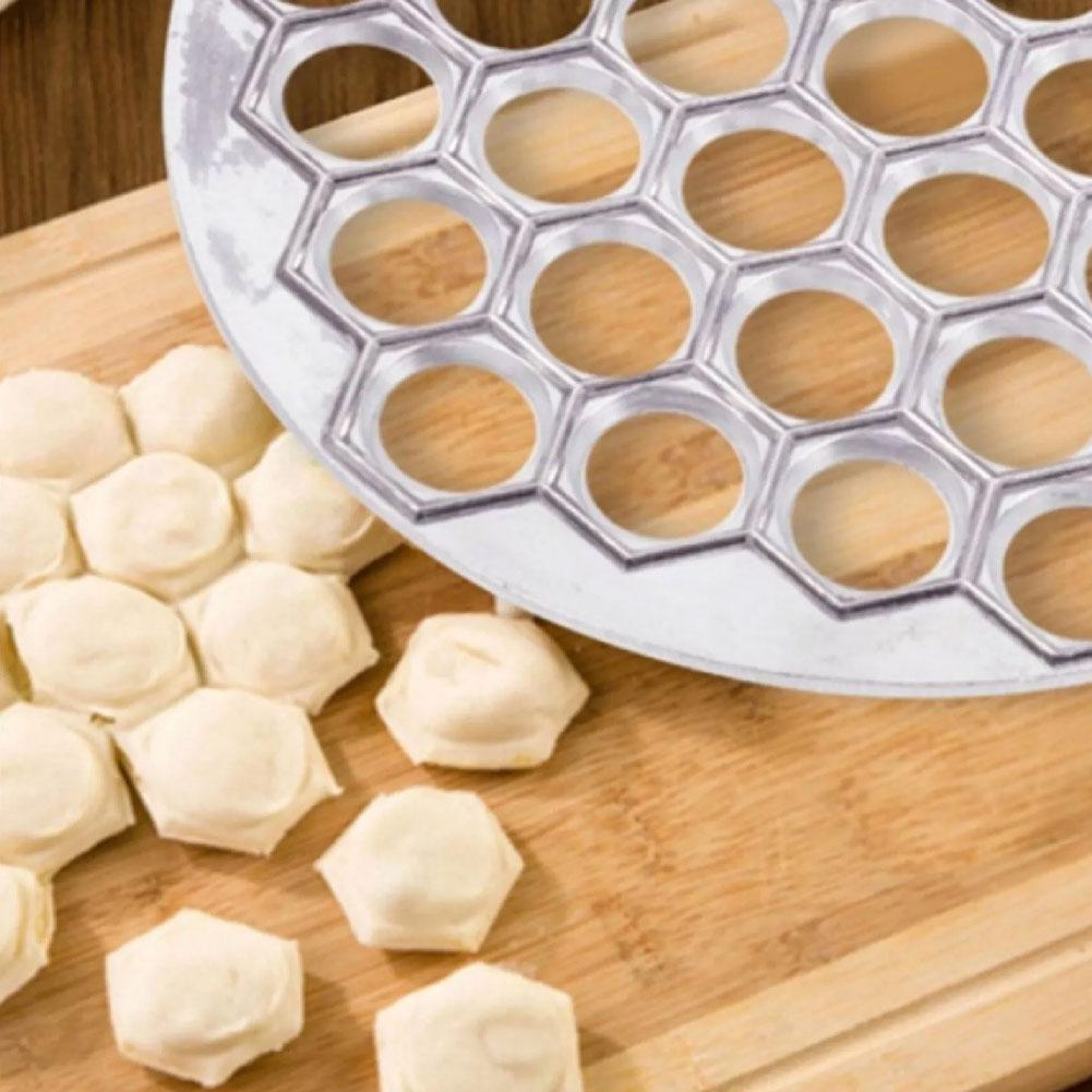 Aluminum Dumpling Mold Ravioli Maker, Russian Pelmeni Maker, Dumpling Machine, Ravioli Cutter, Kitchen Cooking Tools – view 3