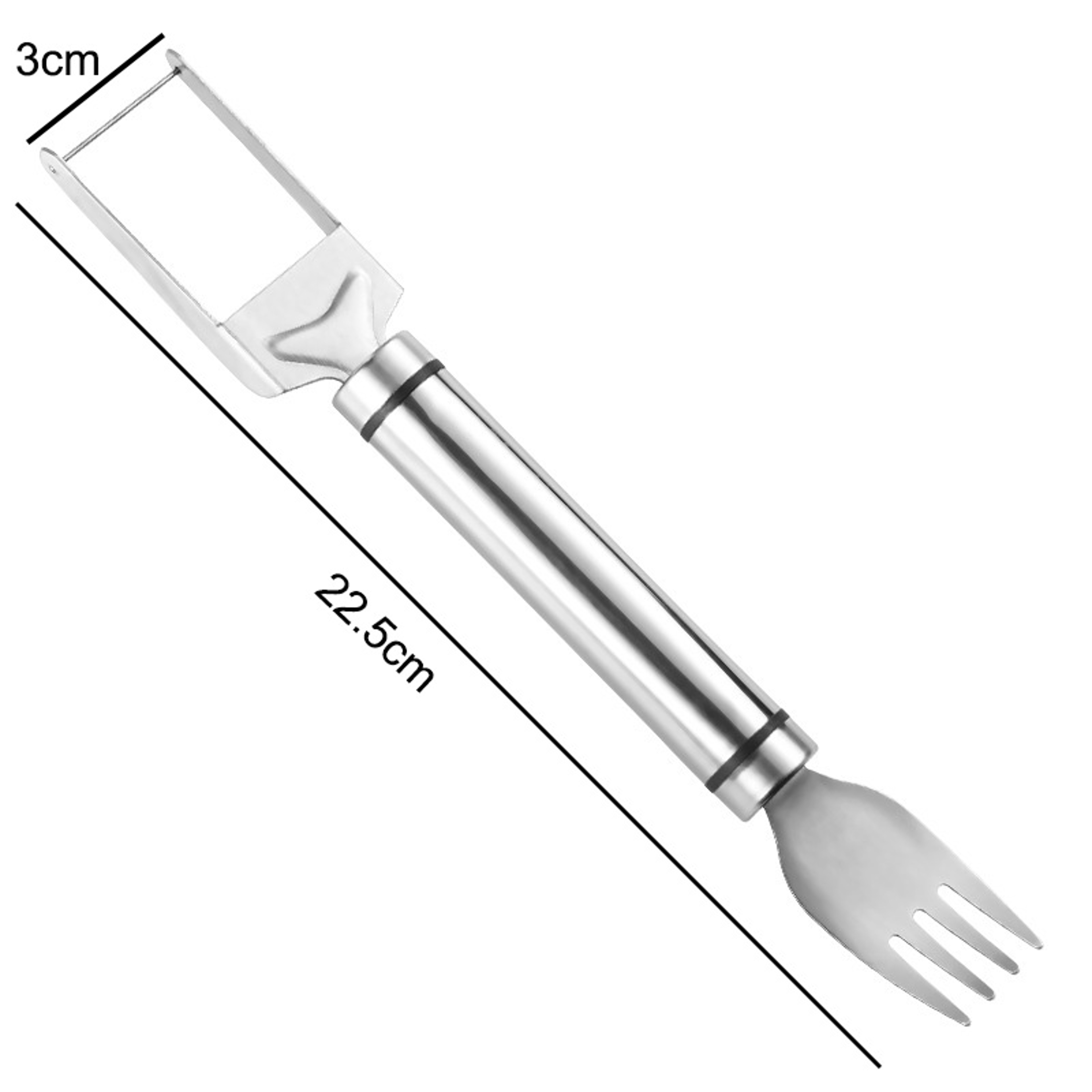 Stainless Steel Windmill Watermelon Slicer & Melon Cutter Easy Kitchen Fruit Cutter – view 7