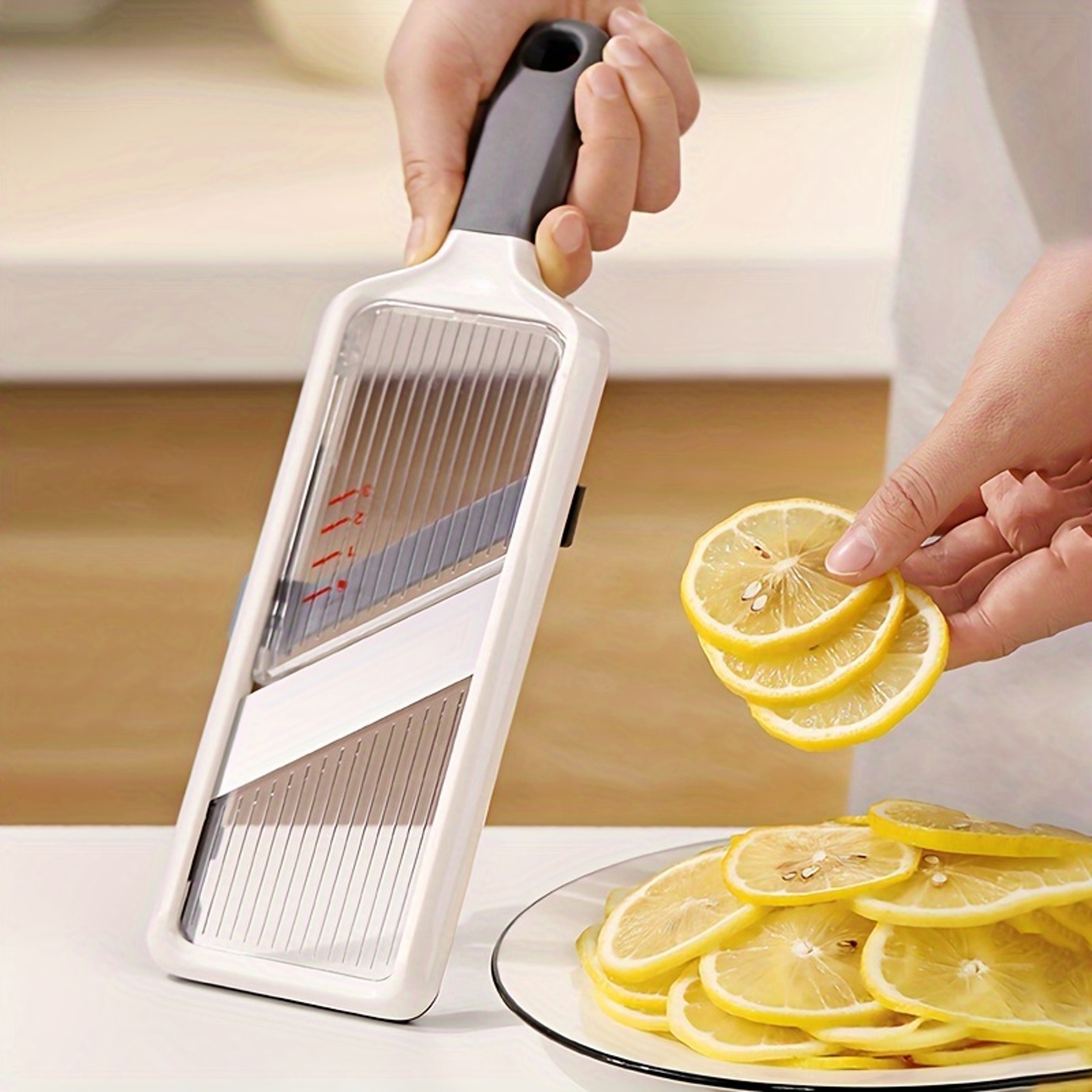 Premium Handheld Vegetable Slicer with Adjustable Blade Multi Use Kitchen Cutter Tool – view 2