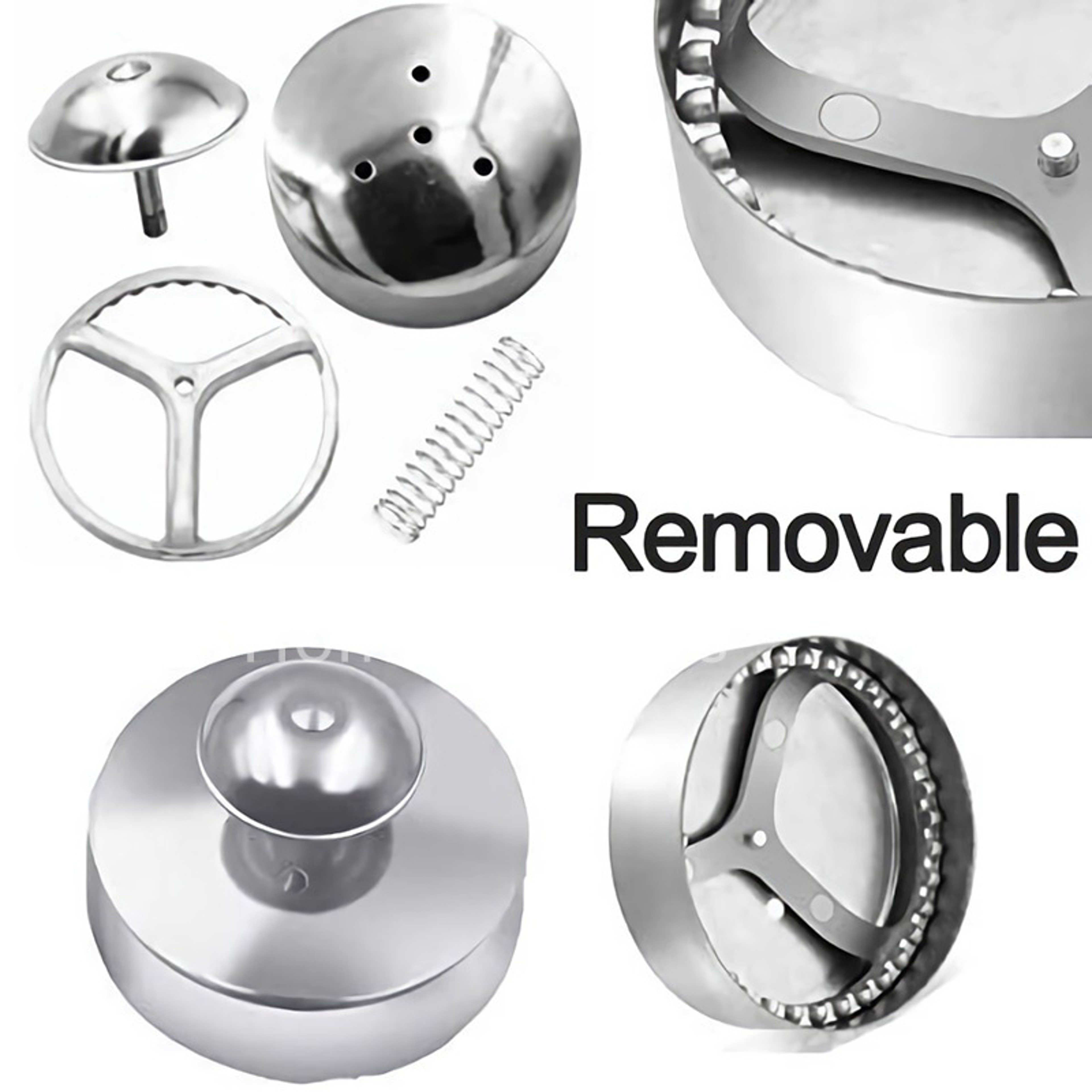 Premium 304 Stainless Steel Sandwich Sealer Maker & Uncrustables Sandwich Cutter – view 5