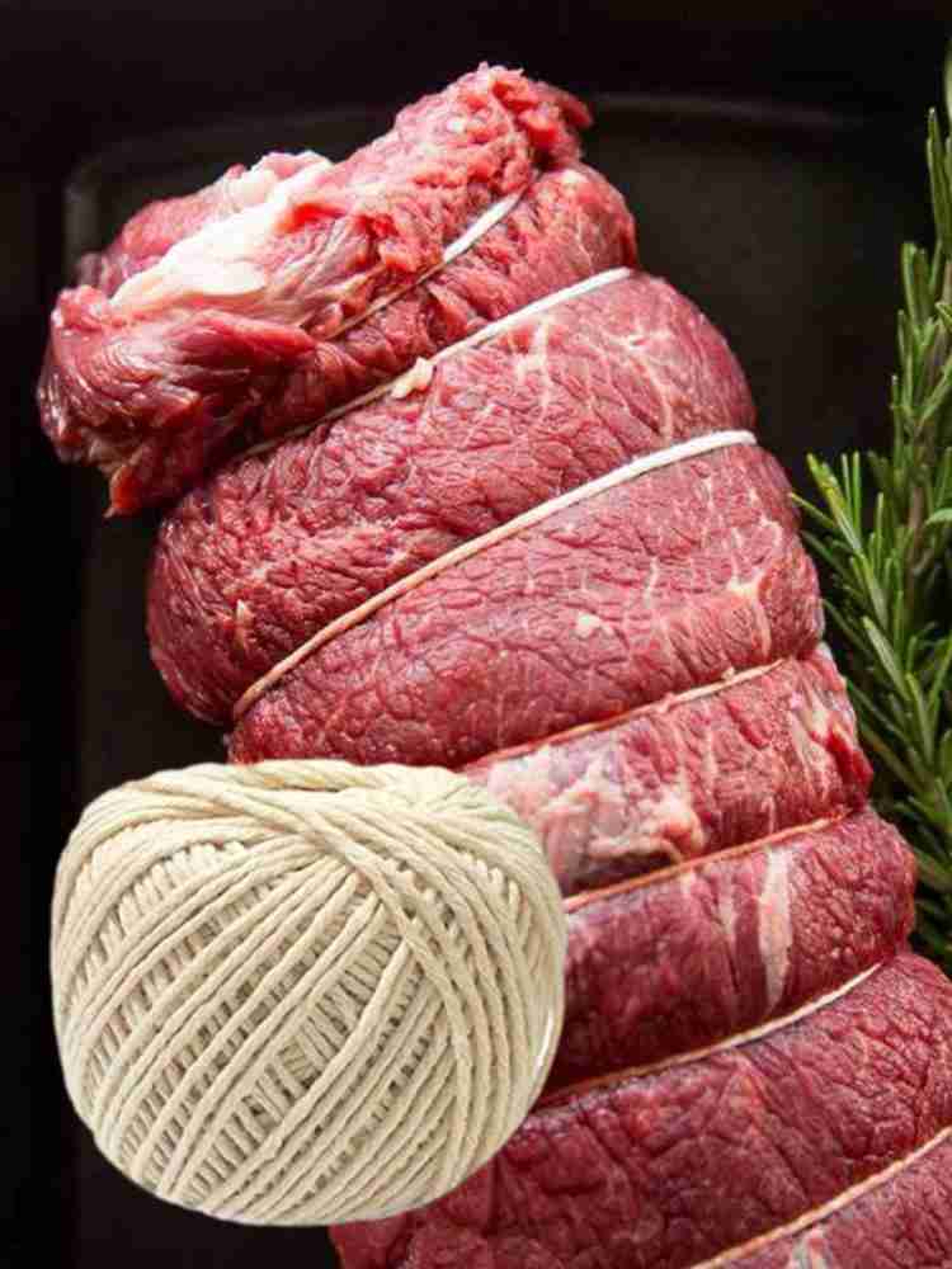 Twine & Kitchen String Cotton Cooking Thread for Trussing Roasting & BBQ – view 1