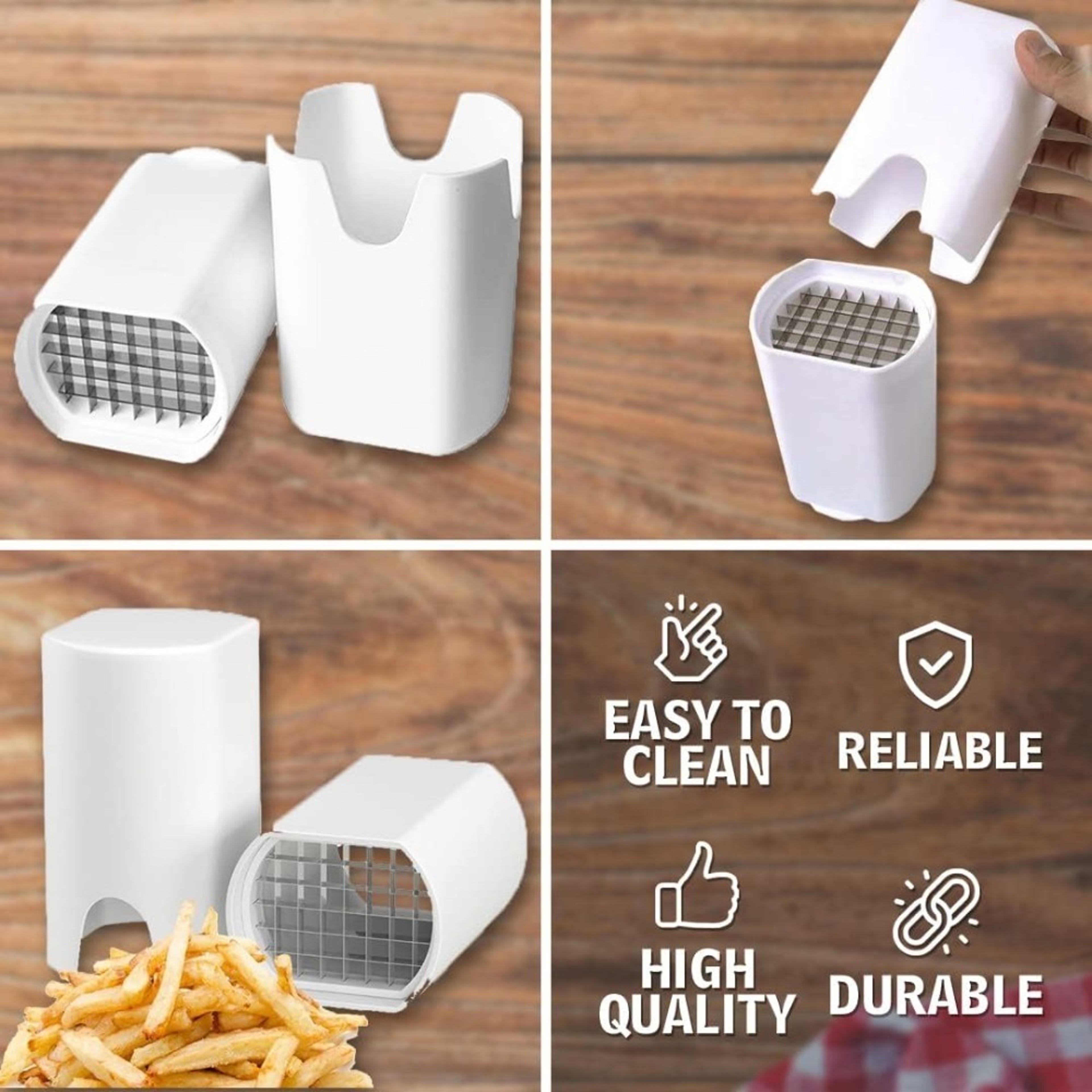 French Fries & Vegetable Slicer Dicer Fast Potato Cutter Kitchen Chopper Tool – view 6