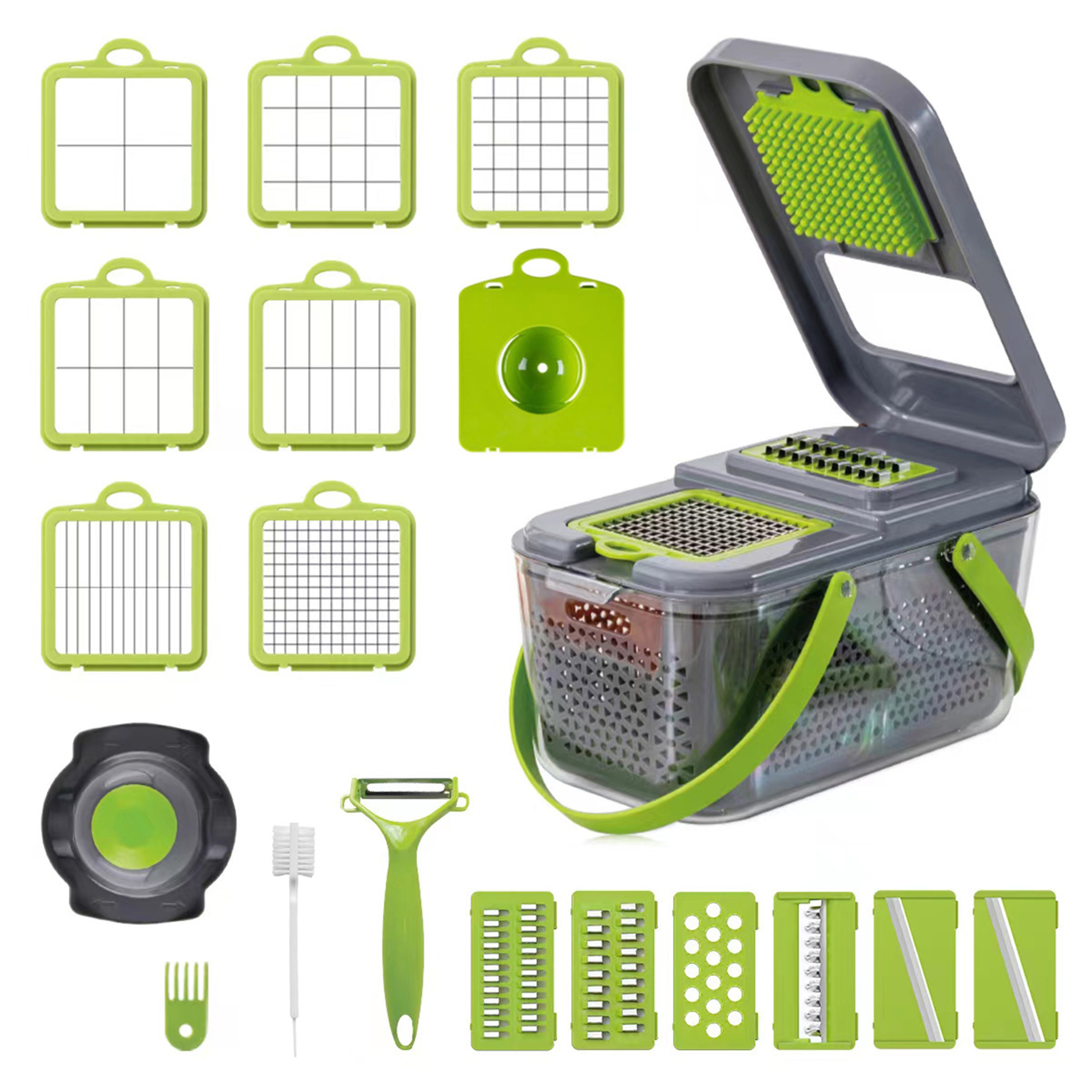 Multifunctional Vegetable Chopper  Kitchen Food Slicer Dicer 1