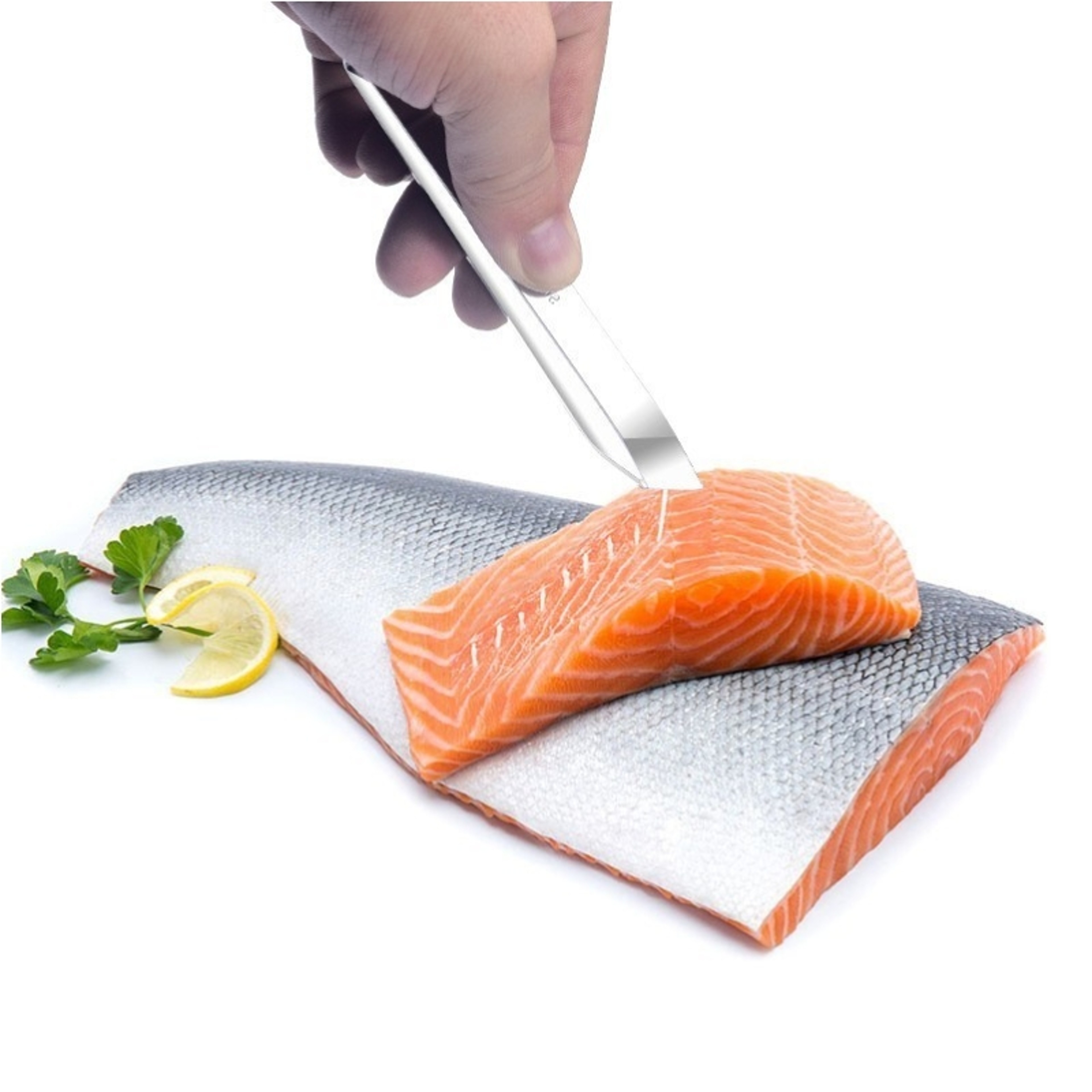 Premium Fish Scale Scraper with Protective Cover Quick & Clean Fish Cleaning Tool – view 5
