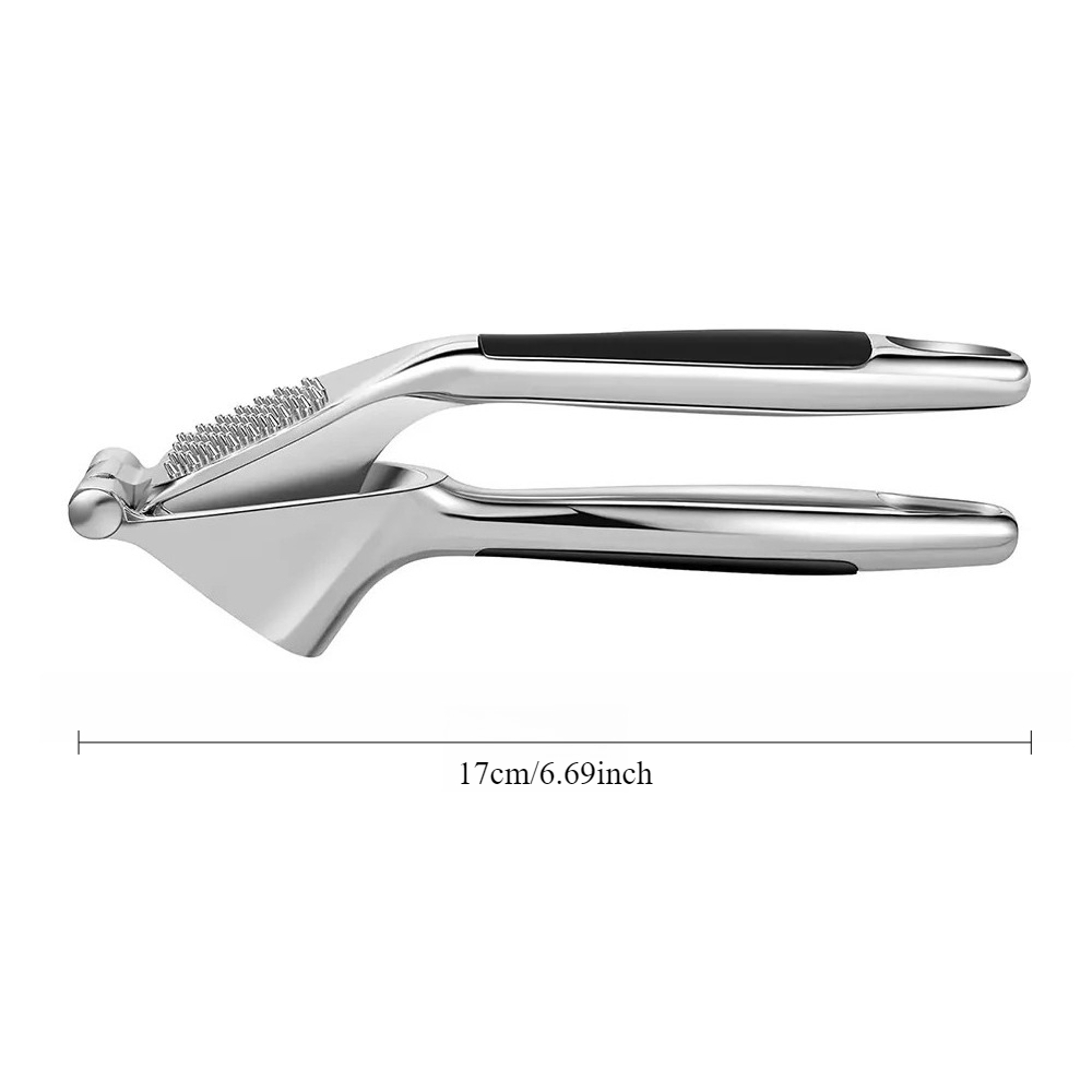 Premium Easy Squeeze Garlic Press & Crusher Heavy Duty Zinc Alloy Kitchen Tool – view 6