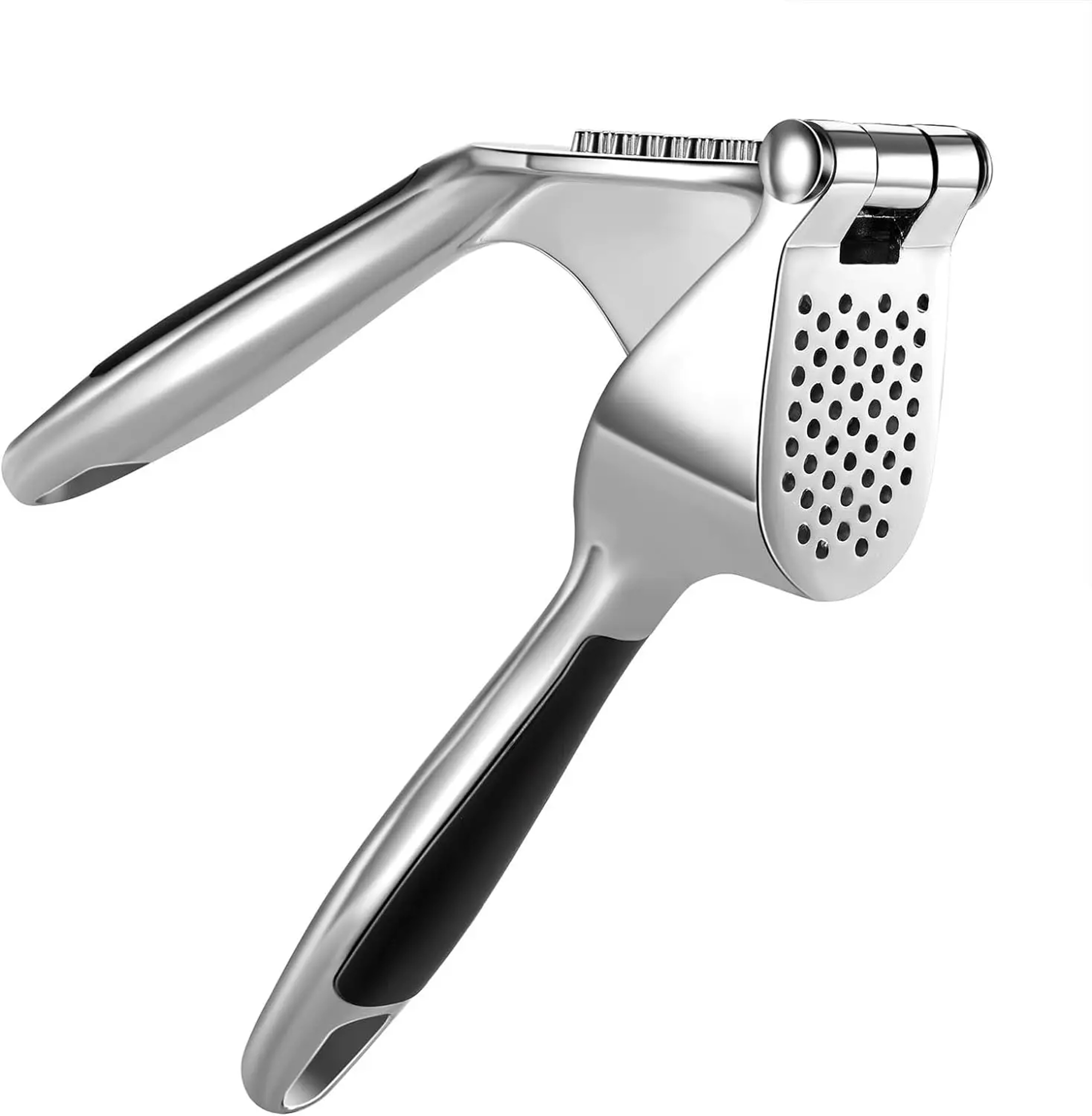 Premium Easy Squeeze Garlic Press & Crusher Heavy Duty Zinc Alloy Kitchen Tool – view 7