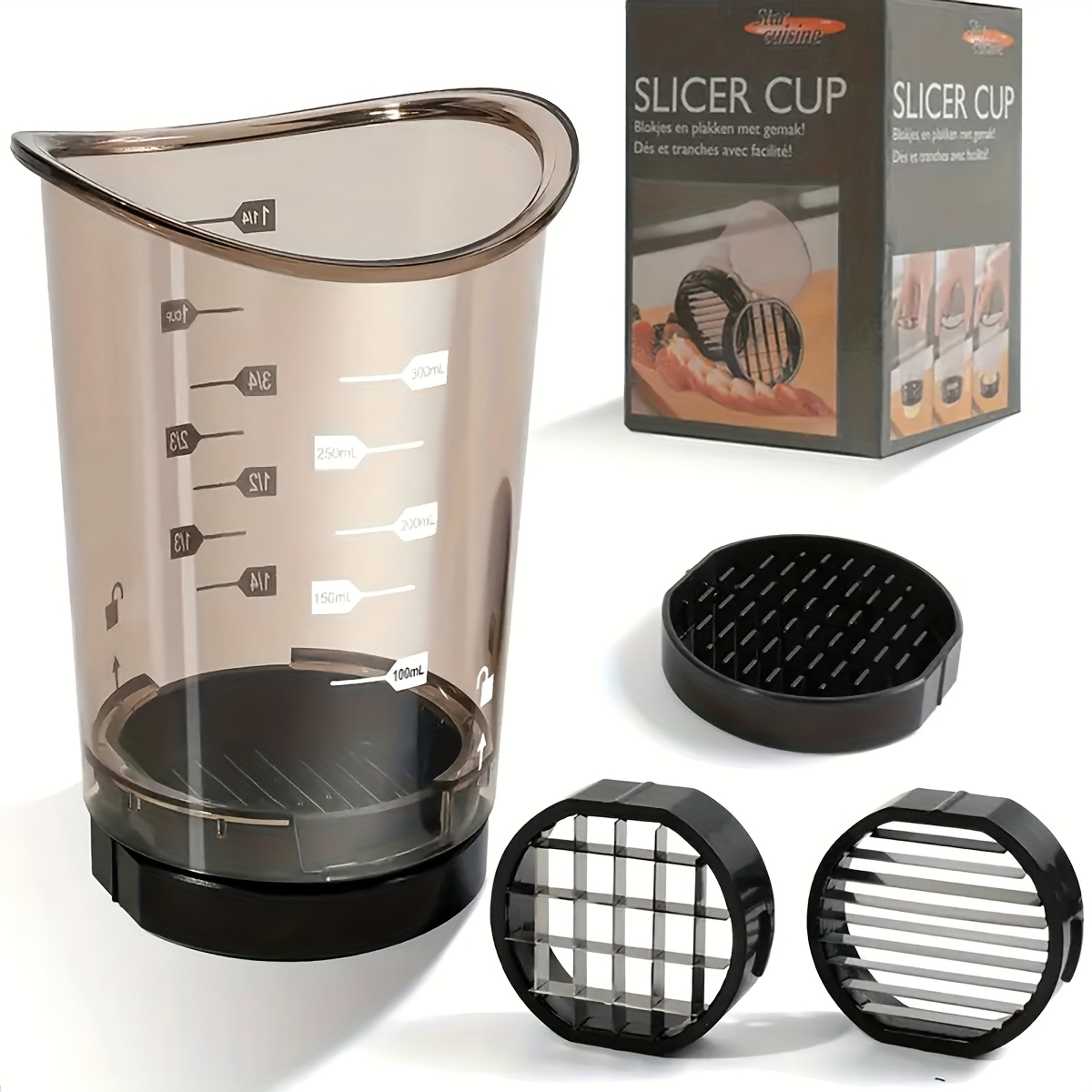 Premium Stainless Steel Multifunctional Fruit & Vegetable Cutter Kitchen Dicer & Slicer Tool – view 7