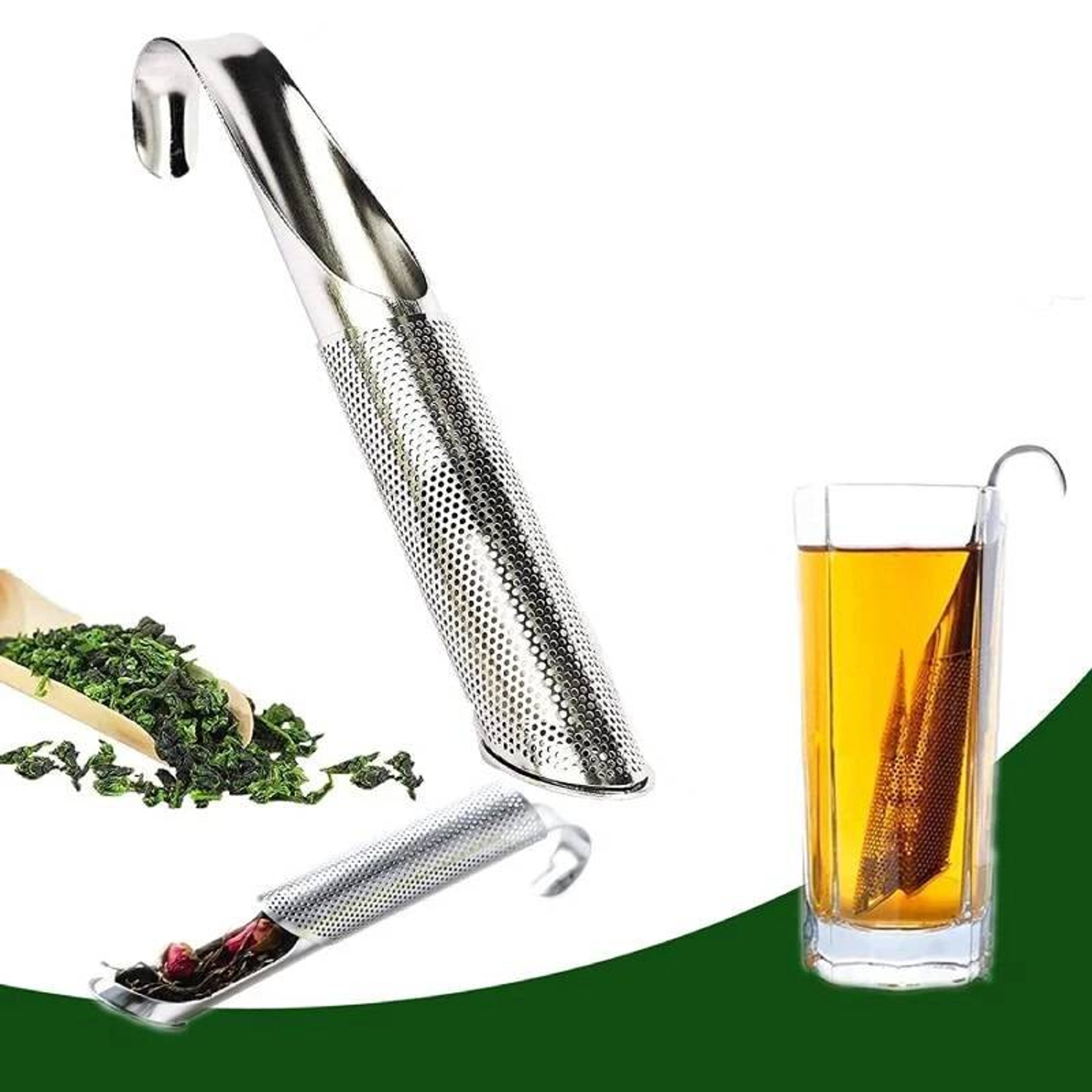 Stainless Steel Tea Infuser Stick for Loose Leaf Tea & Herbal Brewing – view 1