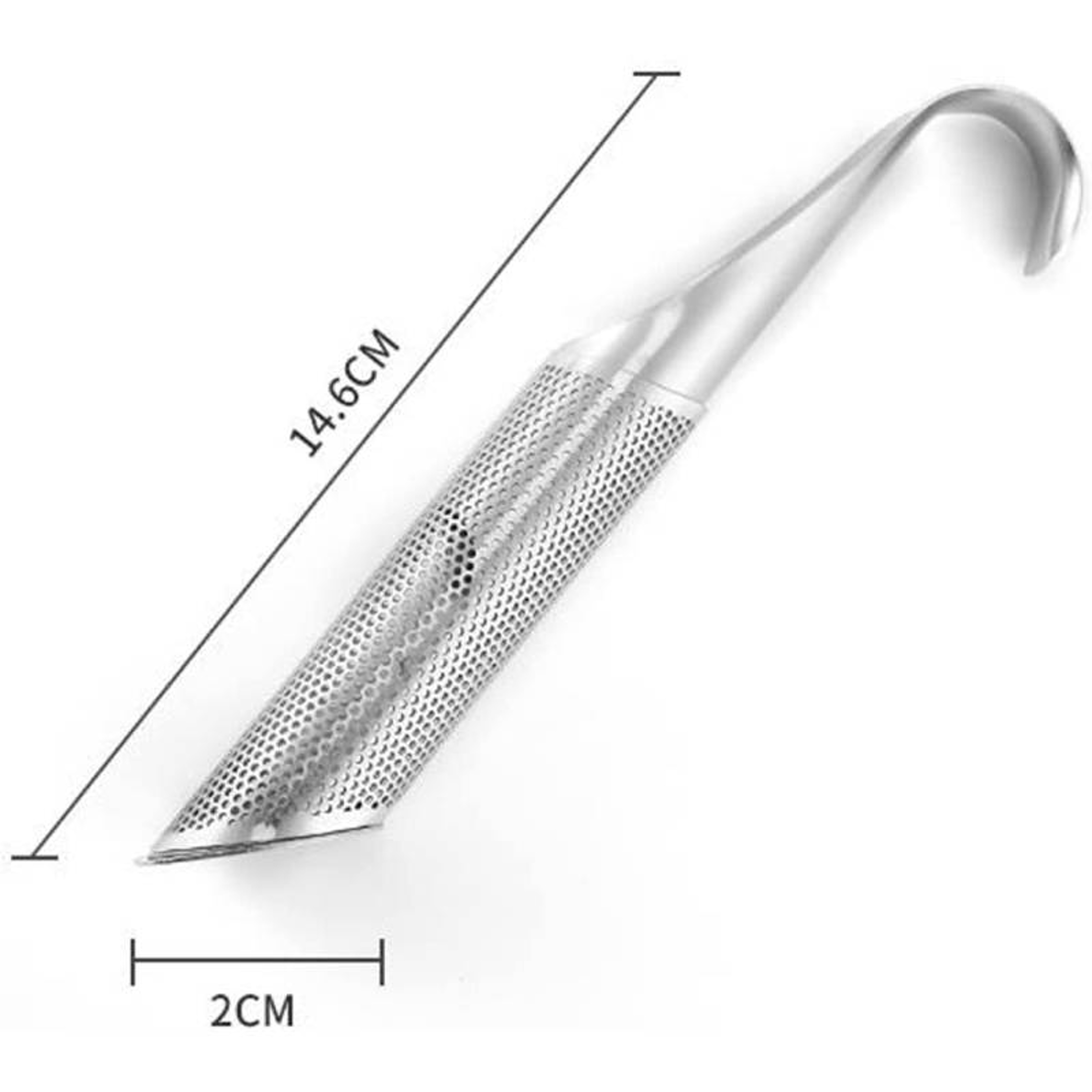 Stainless Steel Tea Infuser Stick for Loose Leaf Tea & Herbal Brewing – view 7