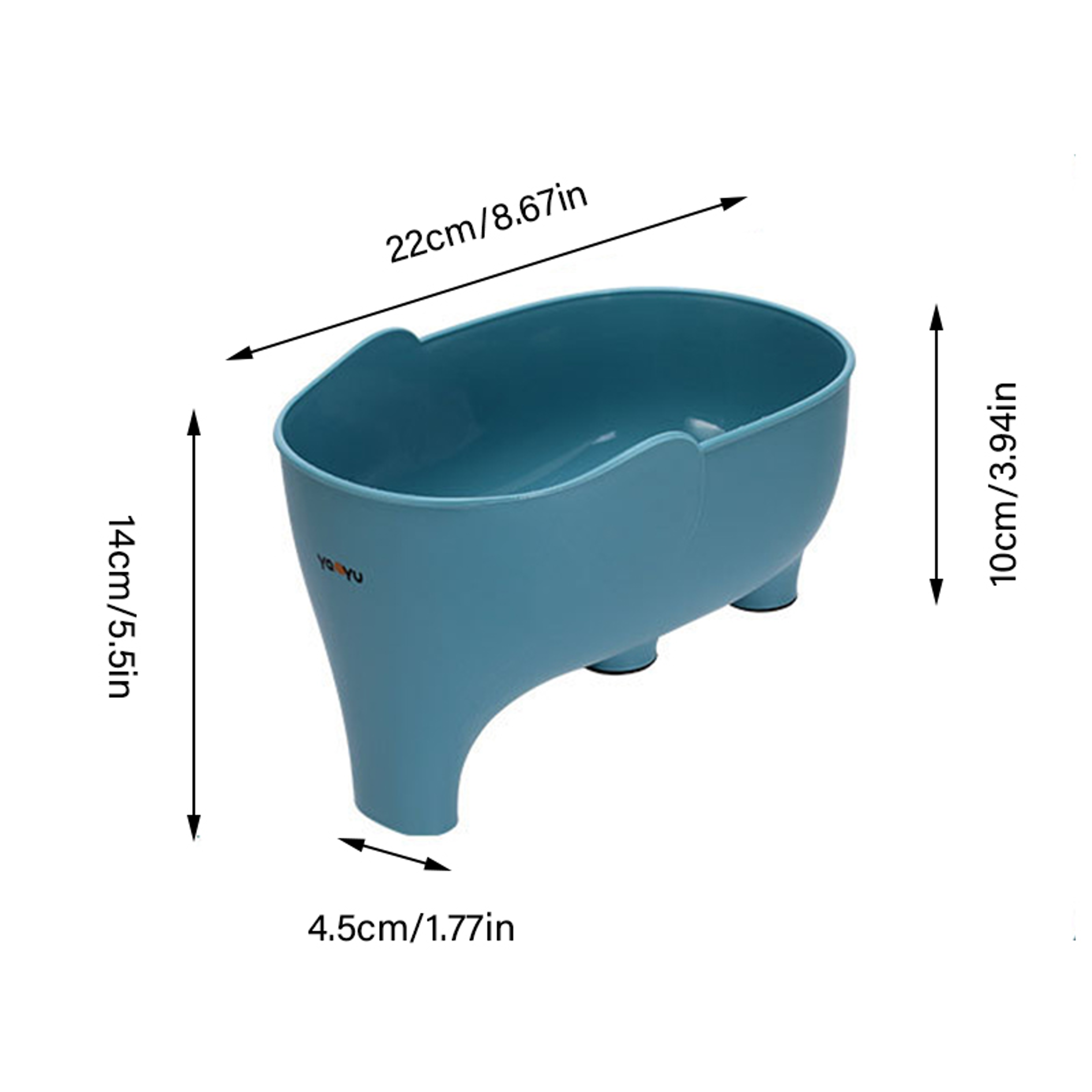 Elephant DrainBuddy Kitchen Sink Strainer Basket For Food Waste Collection 1