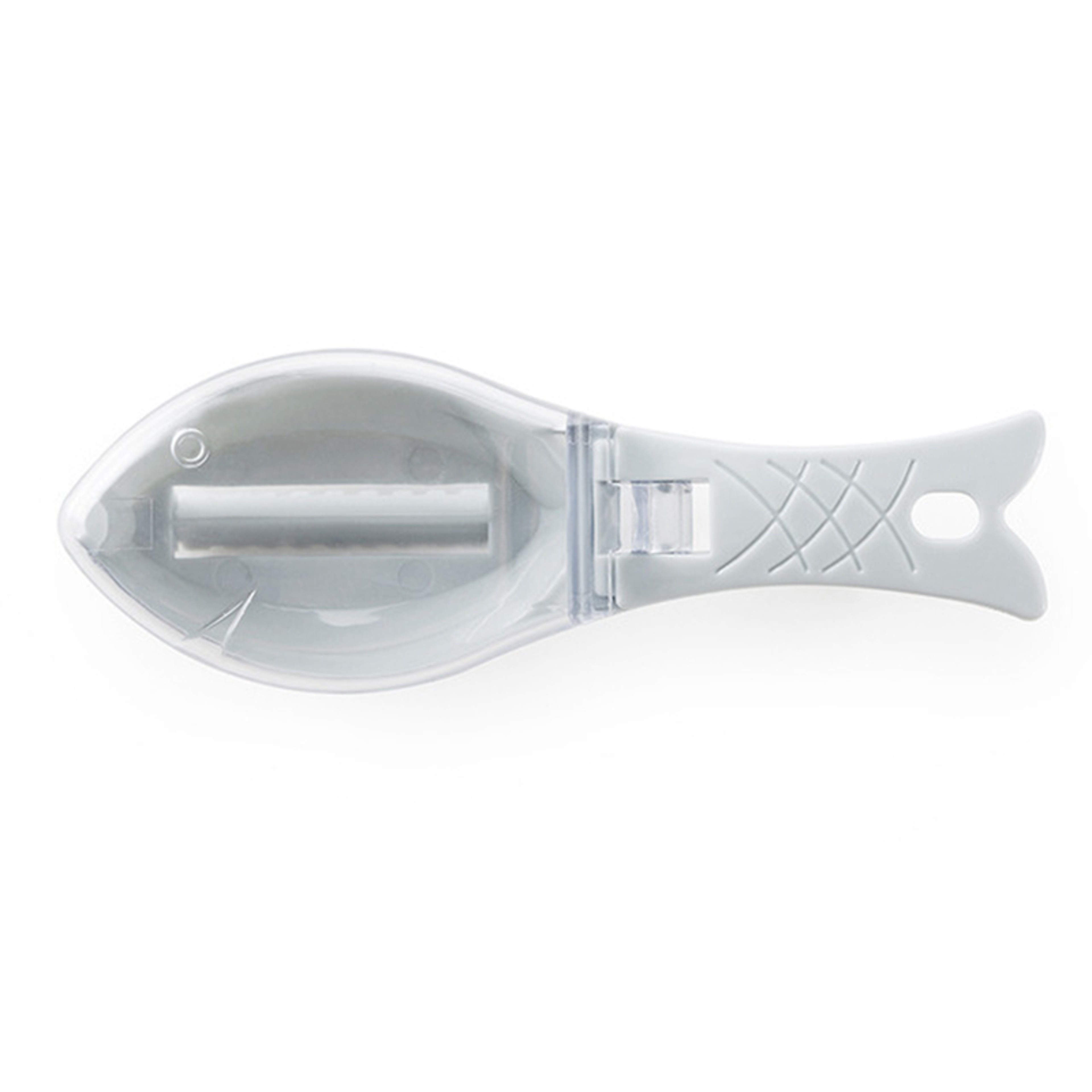 Fish Scale Remover with Lid Portable Fish Scaler Tool for Fast, Mess Free Seafood Prep – view 7