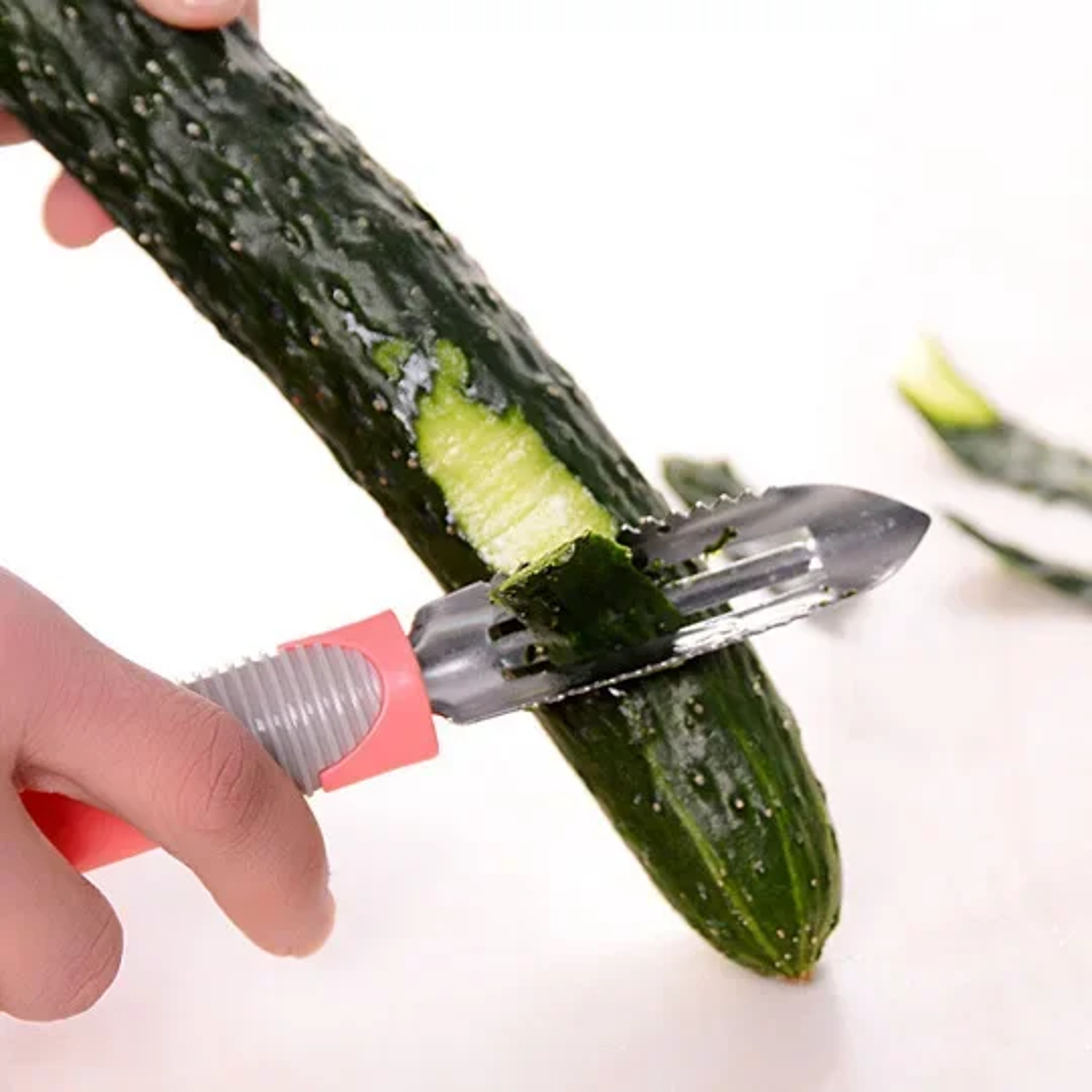 Stainless Steel Swivel Vegetable Peeler & Fruit Zester – view 4