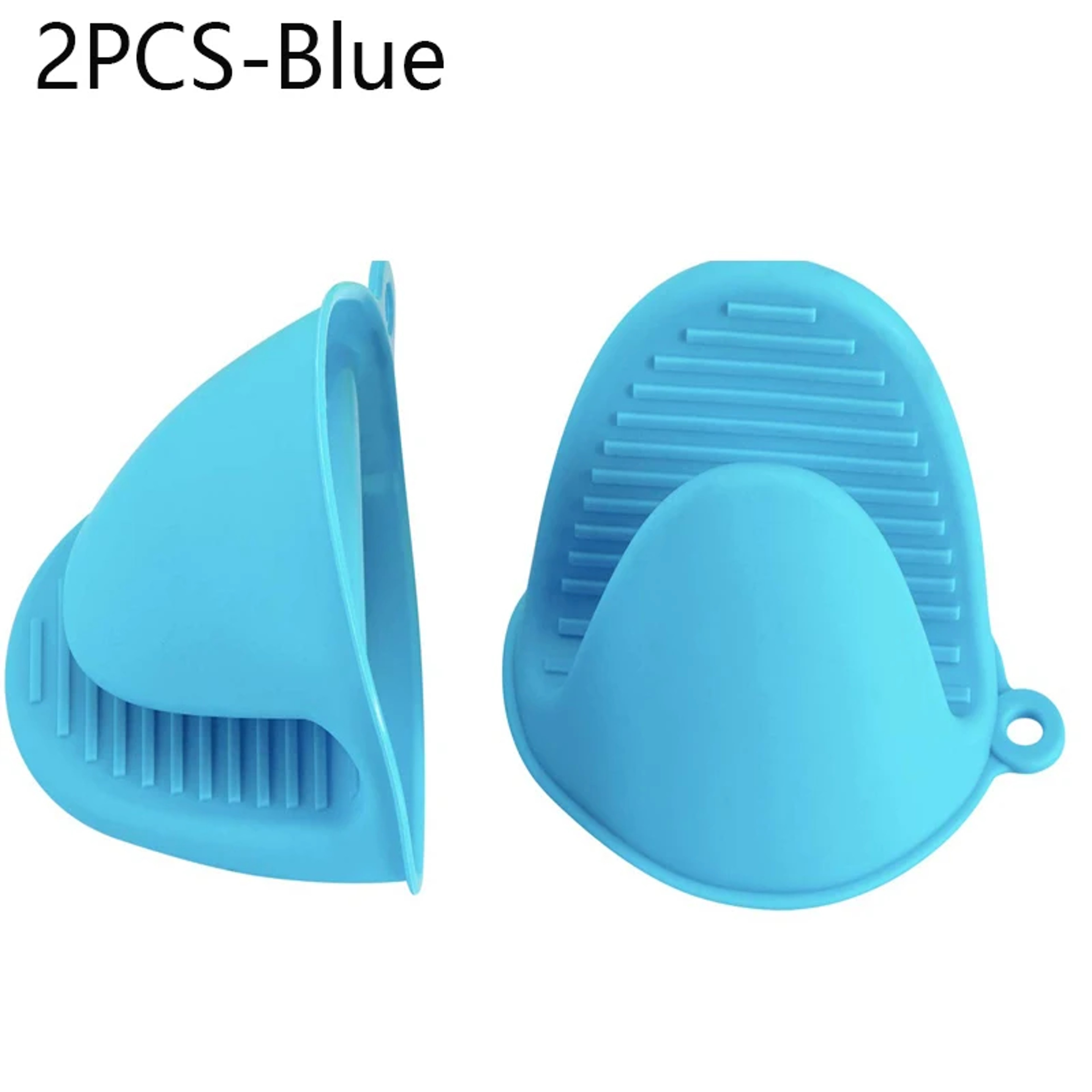 Silicone Pinch Oven Mitts Set Heat Resistant Non Slip Pot Holder Clips 9