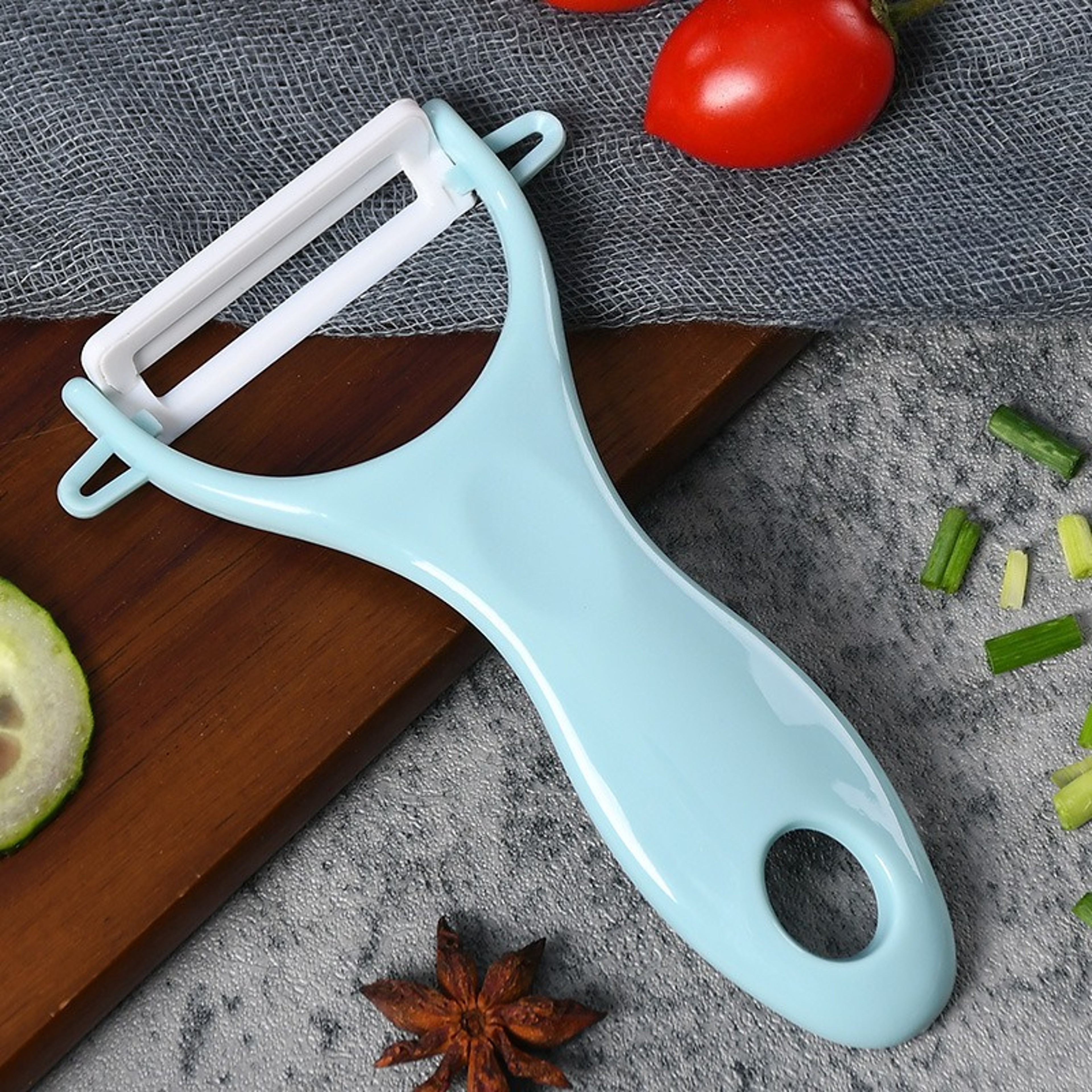 Ceramic Vegetable Peeler For Potatoes Carrots  Fruits 4