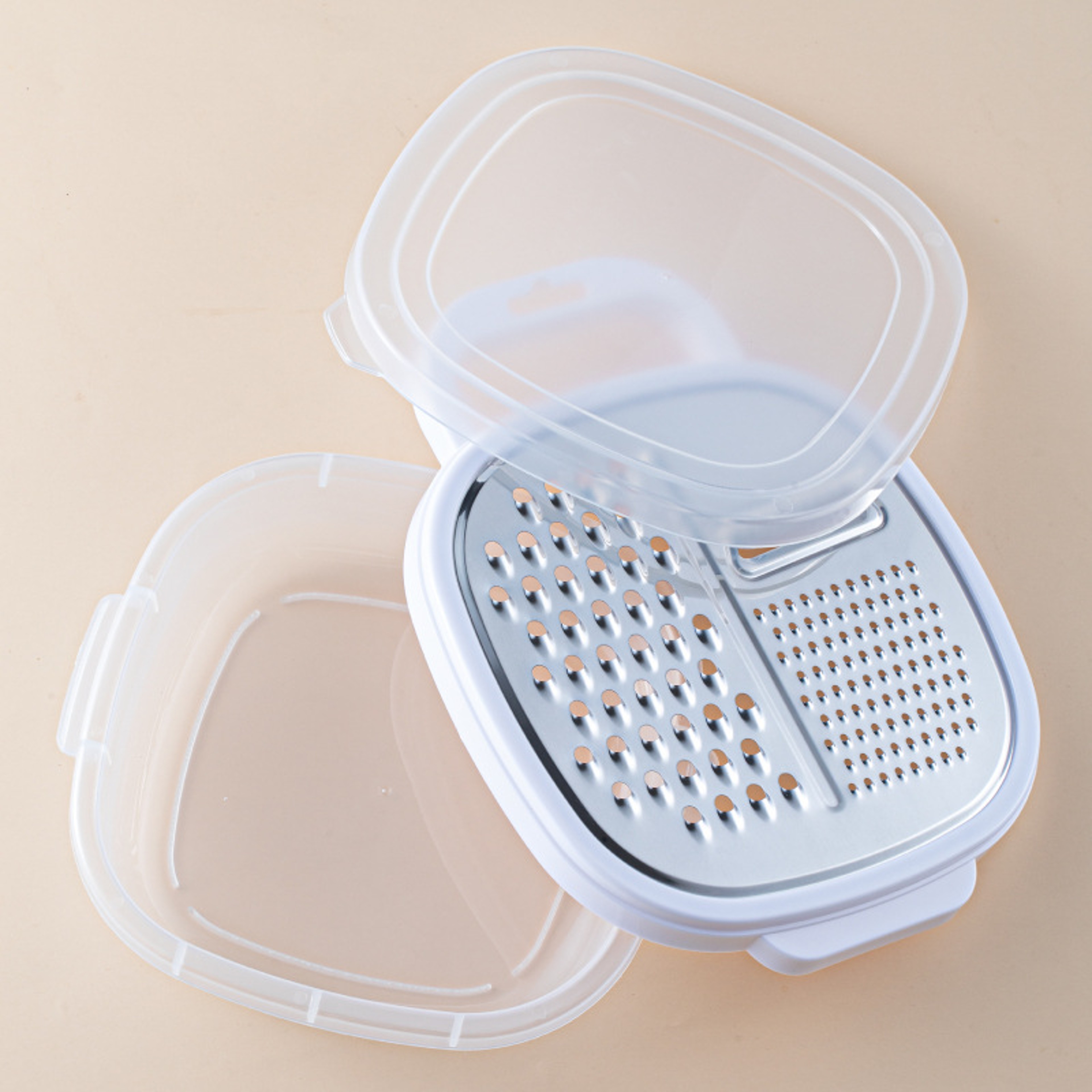 Multi Functional Stainless Steel Vegetable Slicer & Julienne Cutter Kitchen Prep Tool – view 2