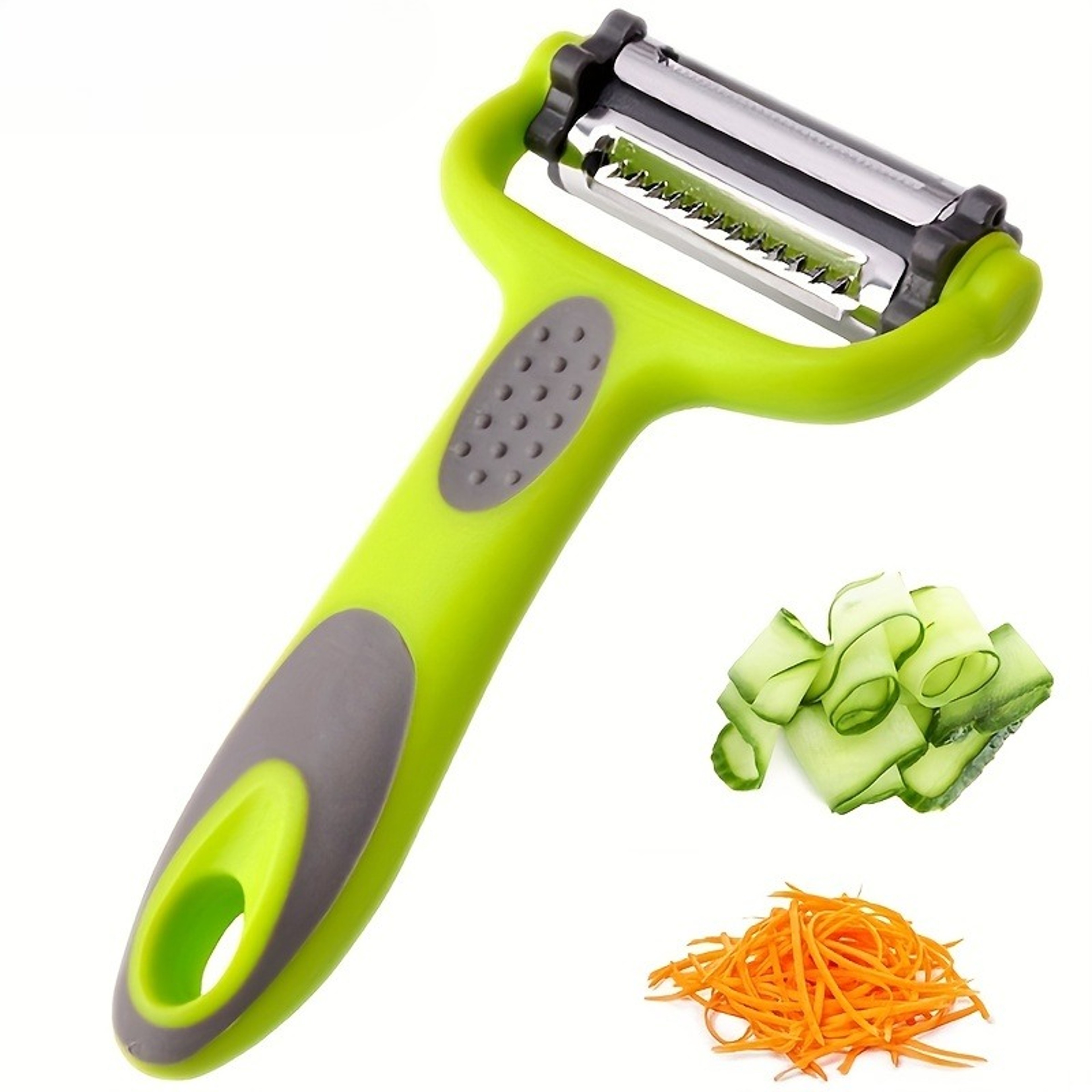 Multifunctional Vegetable Peeler Grater & Paring Knife Kitchen Tool for Effortless Prep – view 1