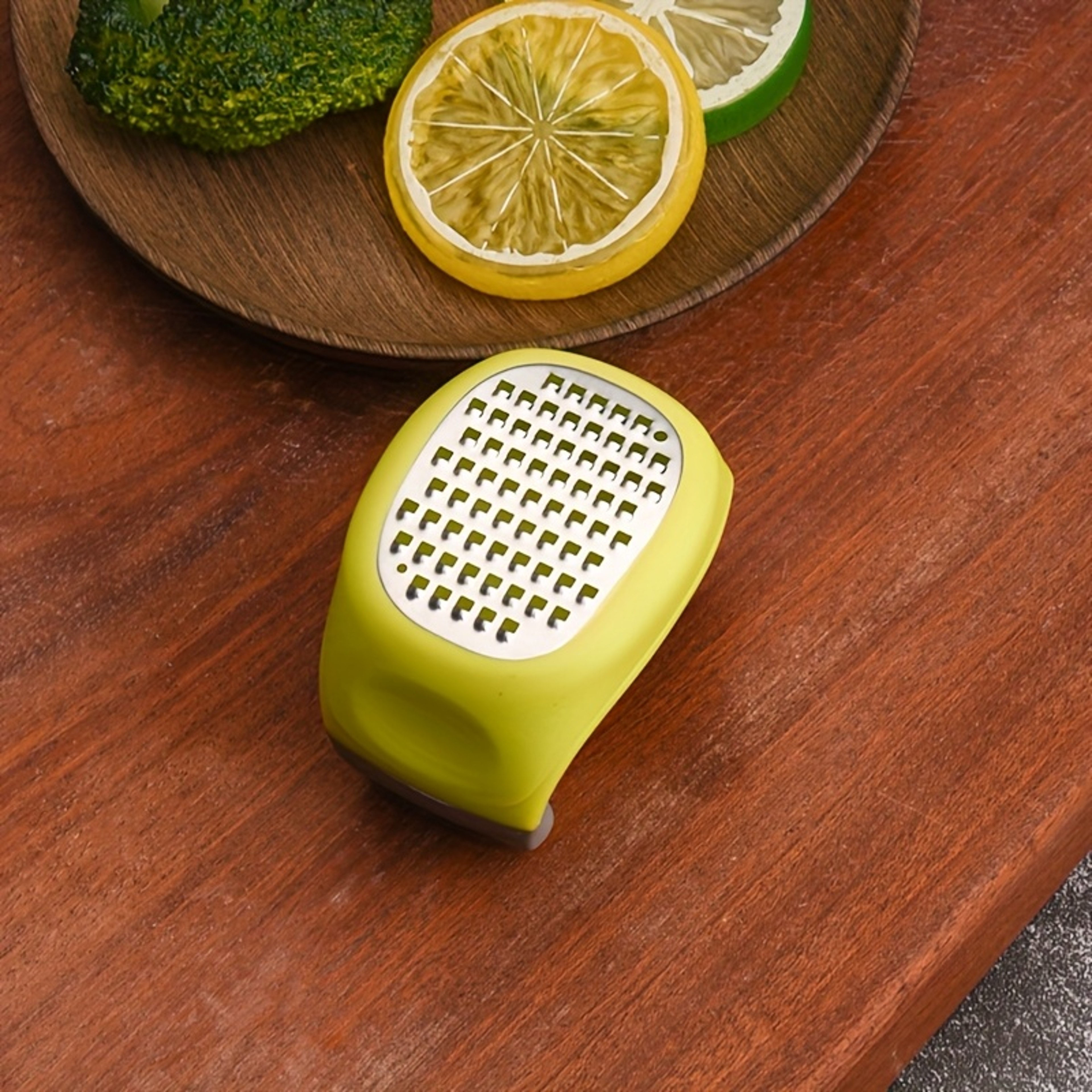 Stainless Steel Manual Cheese Grater, Vegetable Slicer & Zester Kitchen Tool – view 4