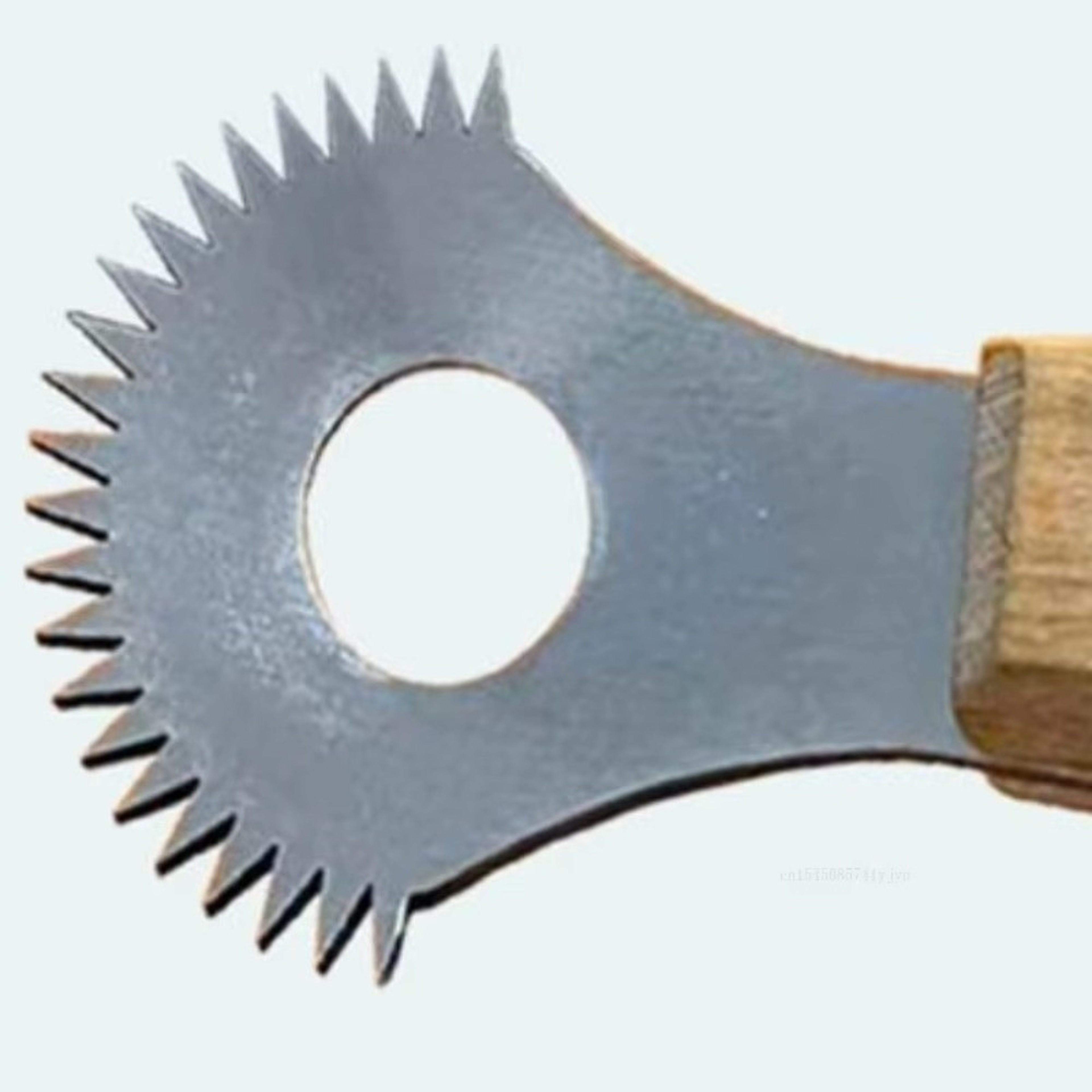 Handcrafted Coconut Meat Scraper & Coconut Milk Maker with Wooden Handle – view 5