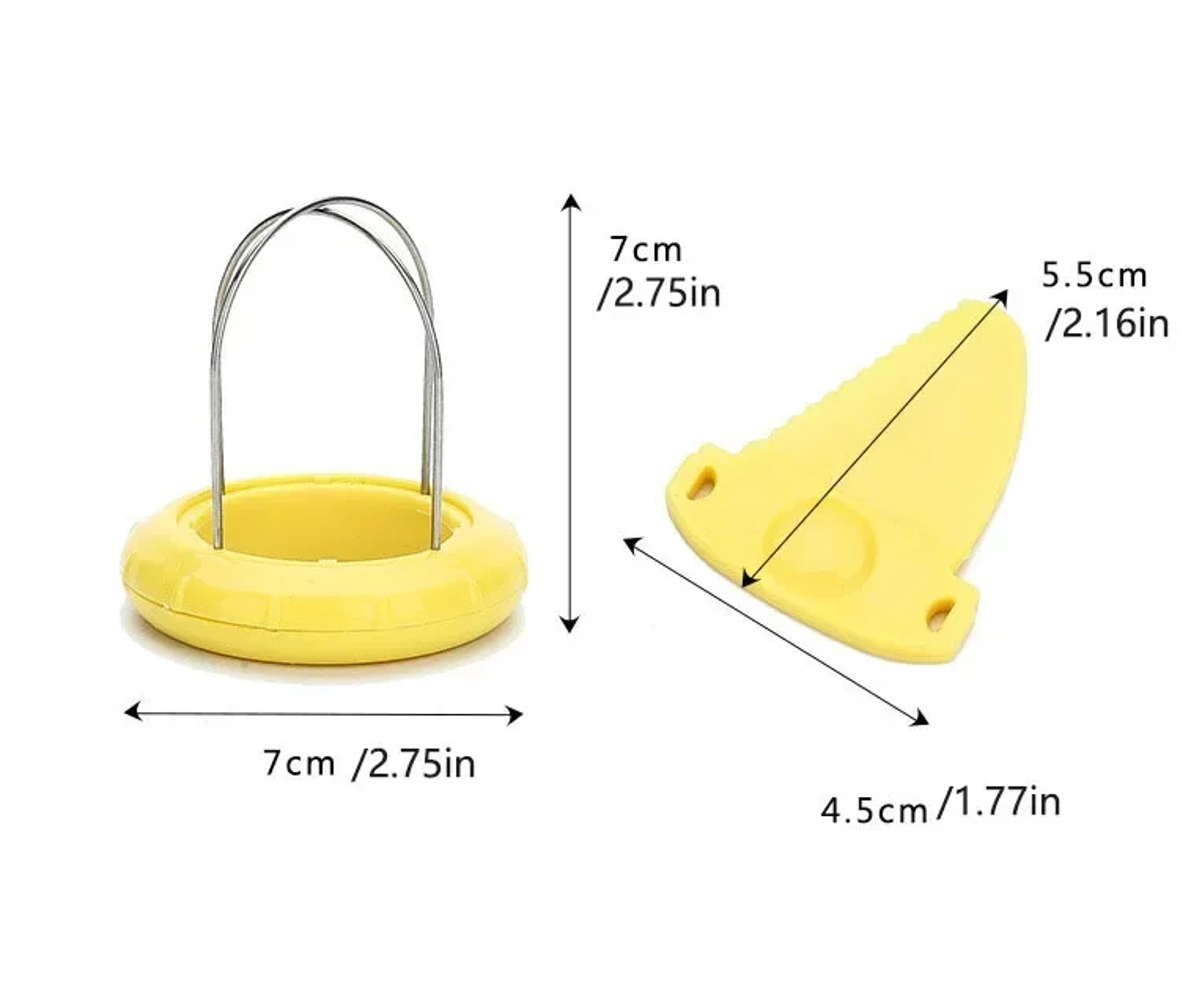 Detachable Stainless Steel Kiwi & Fruit Peeler Kitchen Gadget for Effortless Fruit Prep – view 6