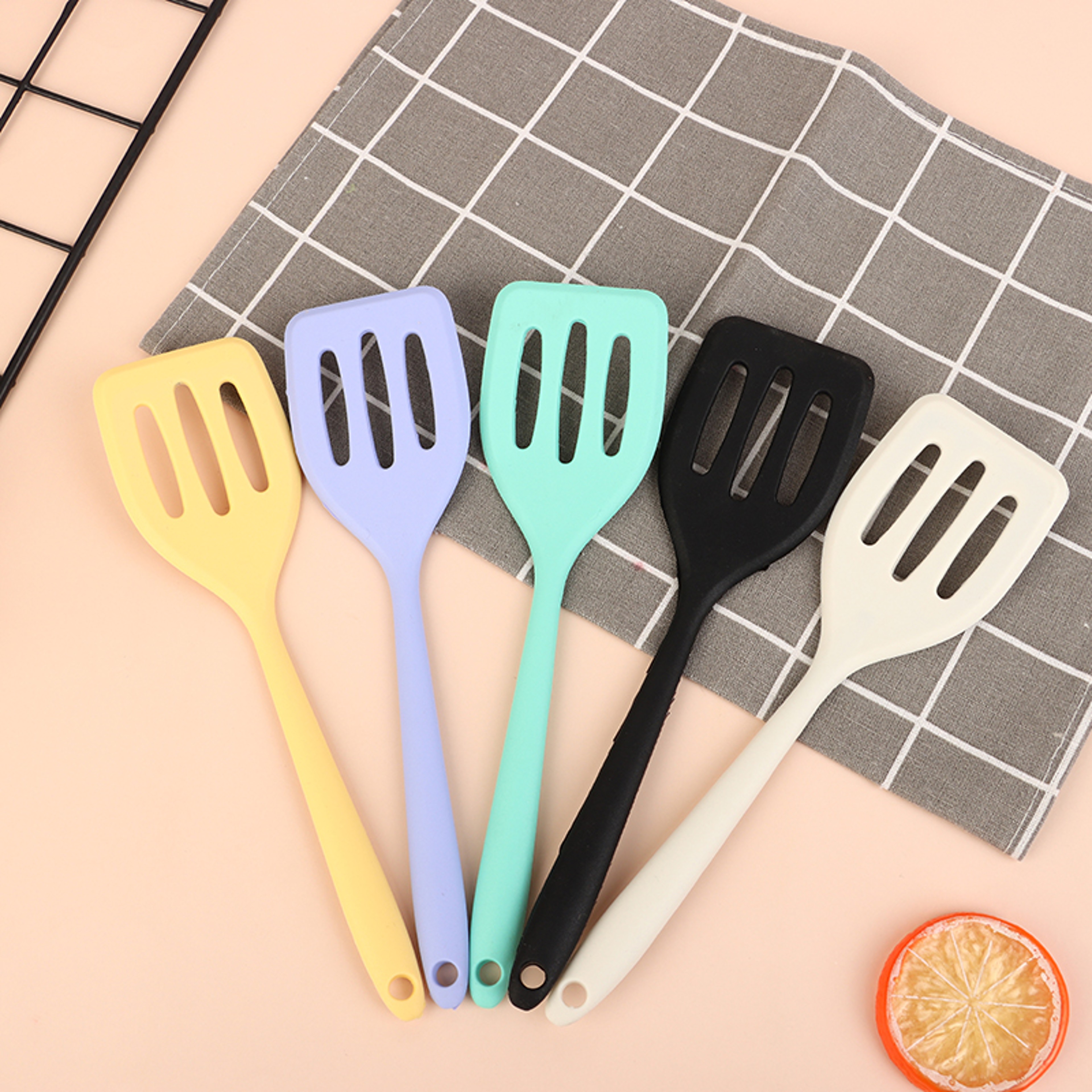 Silicone Fish & Egg Frying Pan Spatula Turner Nonstick Kitchen Scoop Tool – view 3