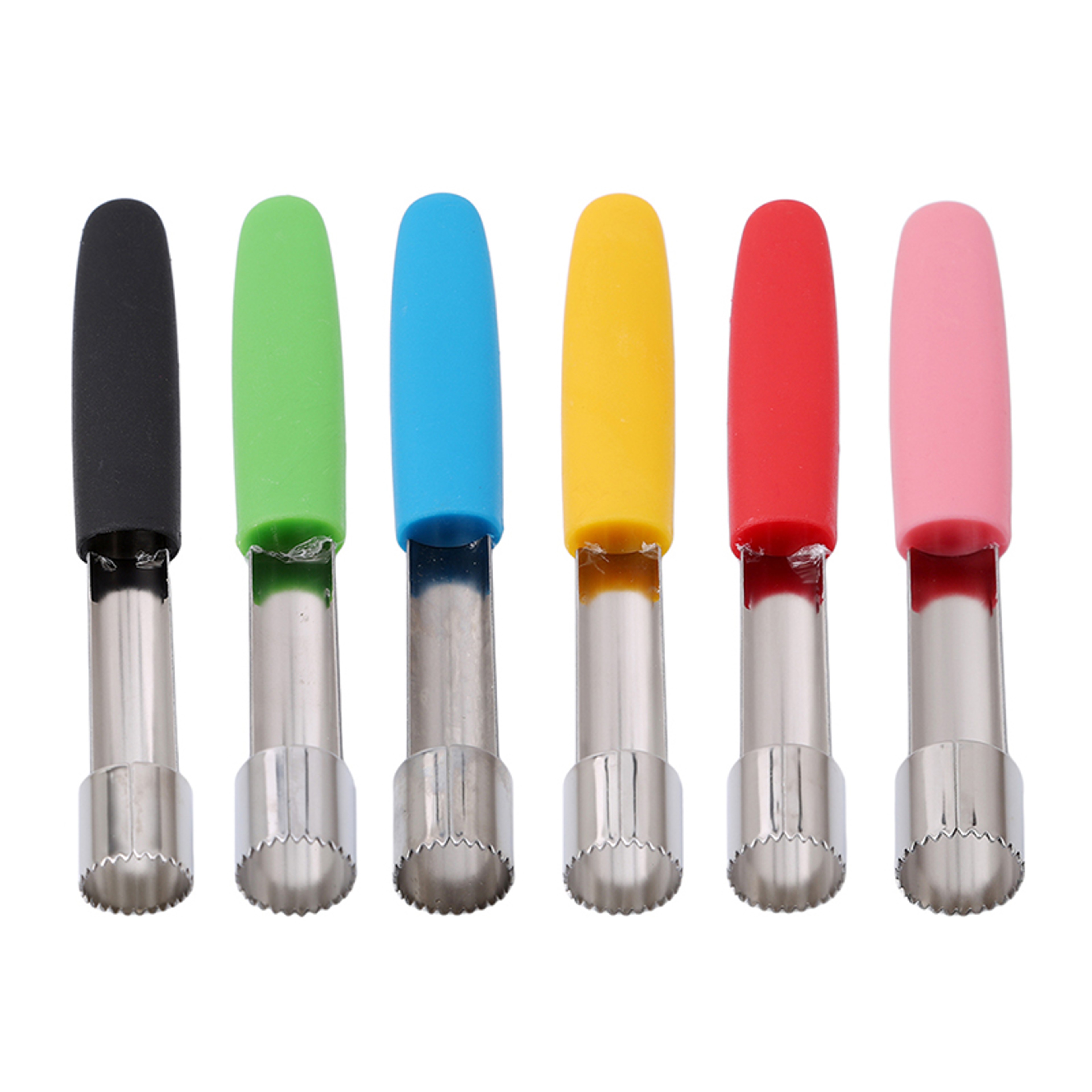 Stainless Steel Apple Corer & Seed Remover Kitchen Tool – Easy Fruit Coring Gadget – view 2