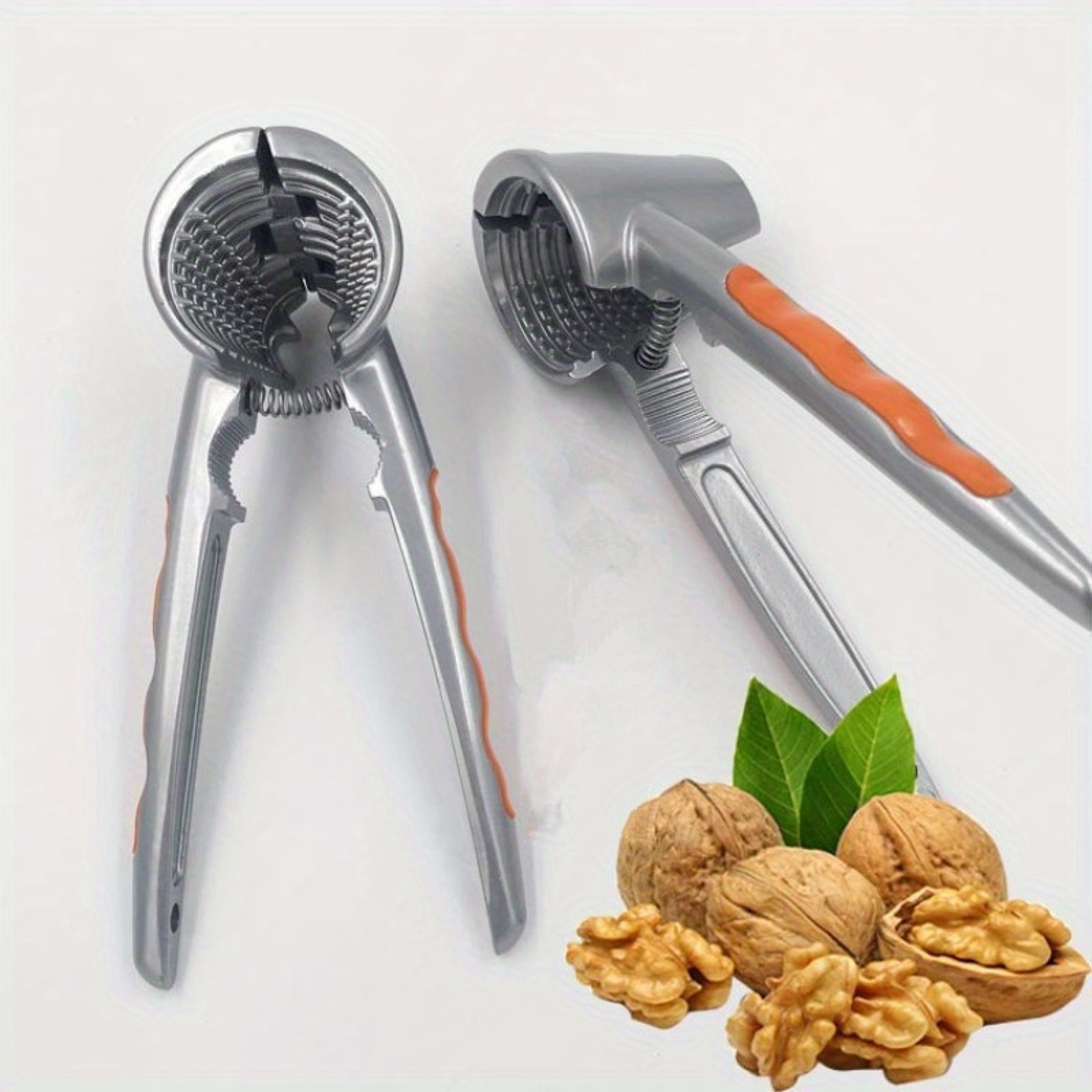 Ergonomic Double Head Nutcracker Tool Heavy Duty Walnut & Hazelnut Cracker Multi-Functional Nut Opener – view 5