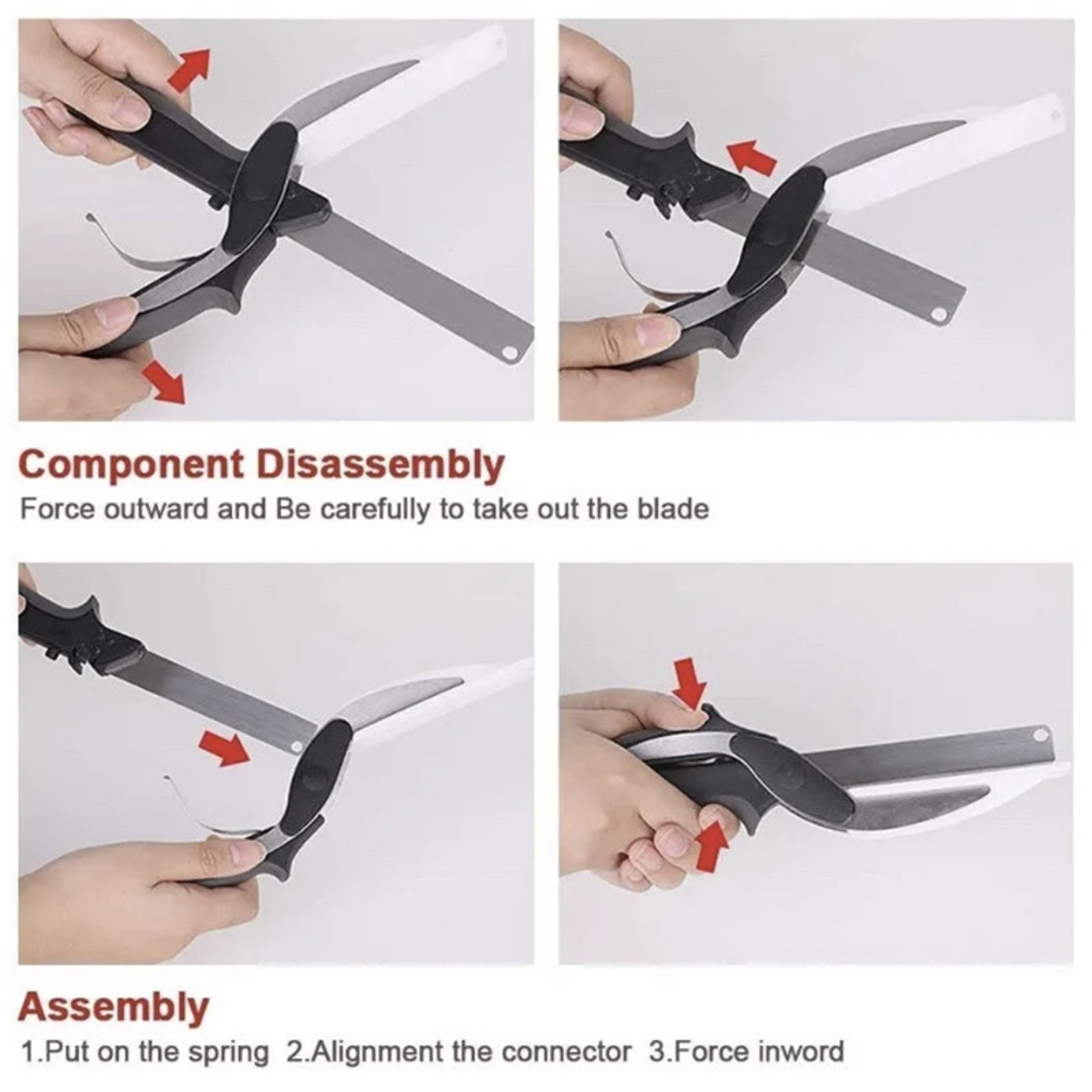 Heavy Duty Stainless Steel Kitchen Shears BBQ Meat & Poultry Scissors Separable Multi-Use Cutter – view 4