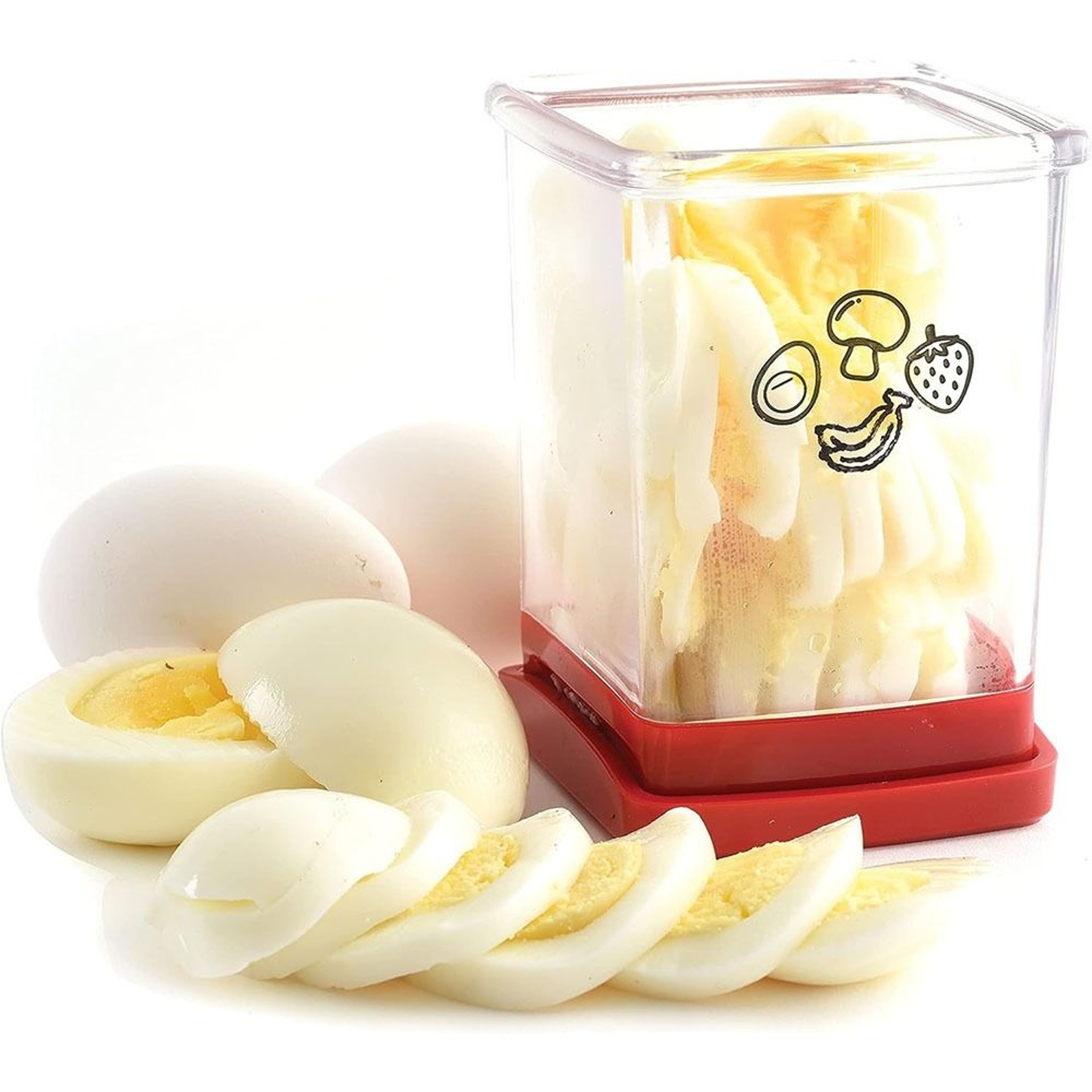 Speed Slice Multifunction Vegetable & Fruit Mandoline Slicer with Push Plate Kitchen Manual Cutter Tool – view 1