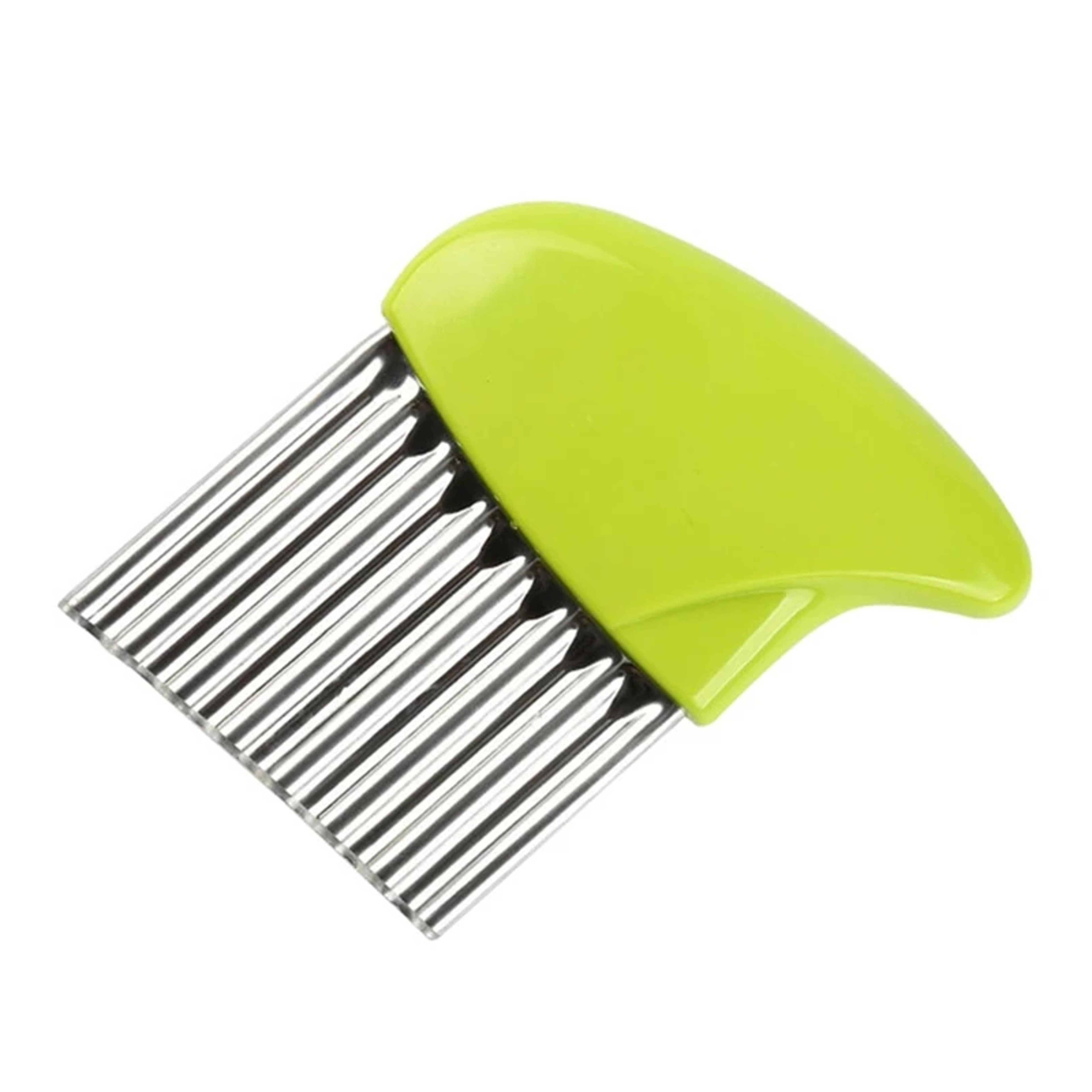 Manual French Fry Cutter Potato Slicer Crinkle Vegetable Chopper Kitchen Tool 8