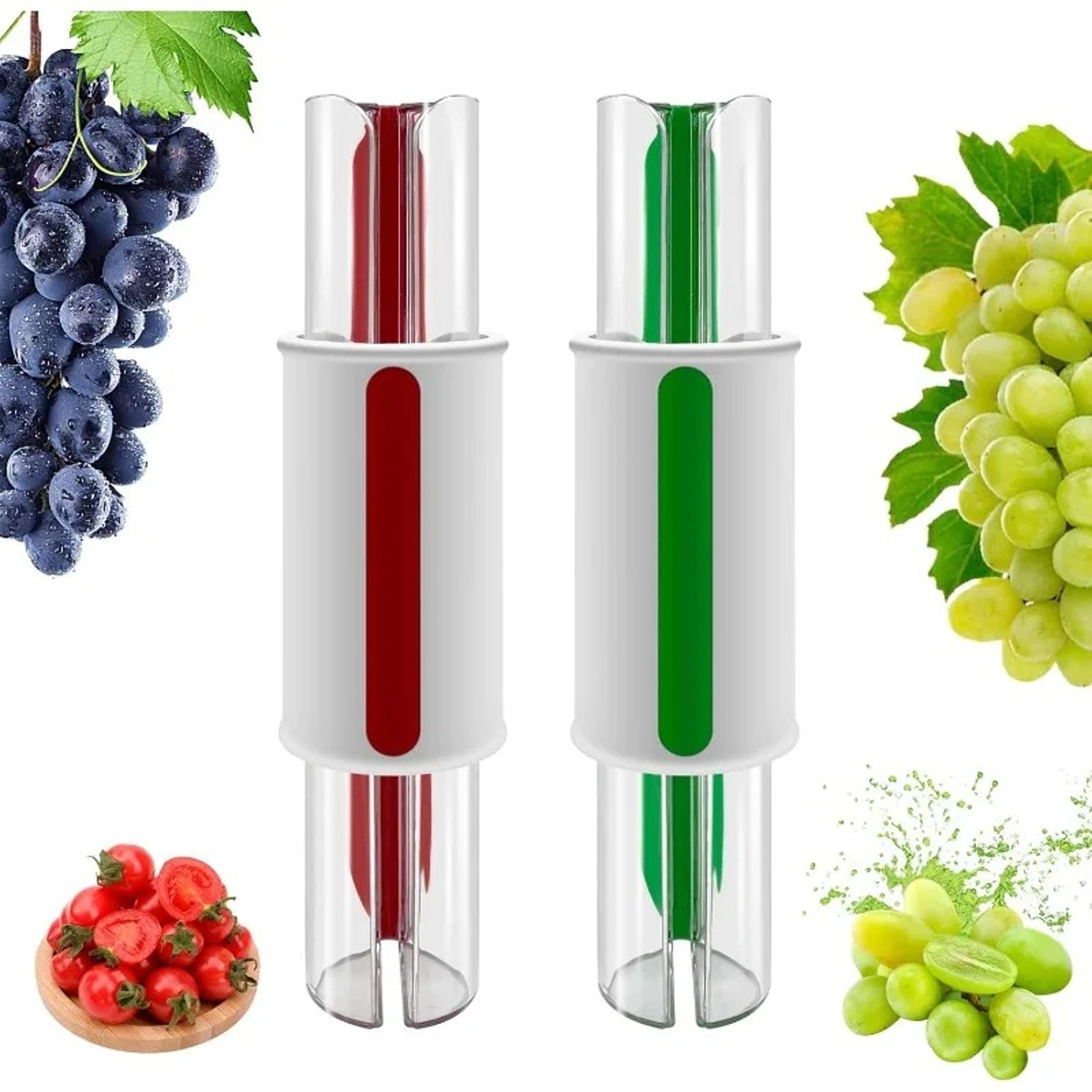 Non Stick Tomato Slicer  Grape Cutter Manual Fruit Vegetable Dicer Rust Proof Kitchen Gadget 5