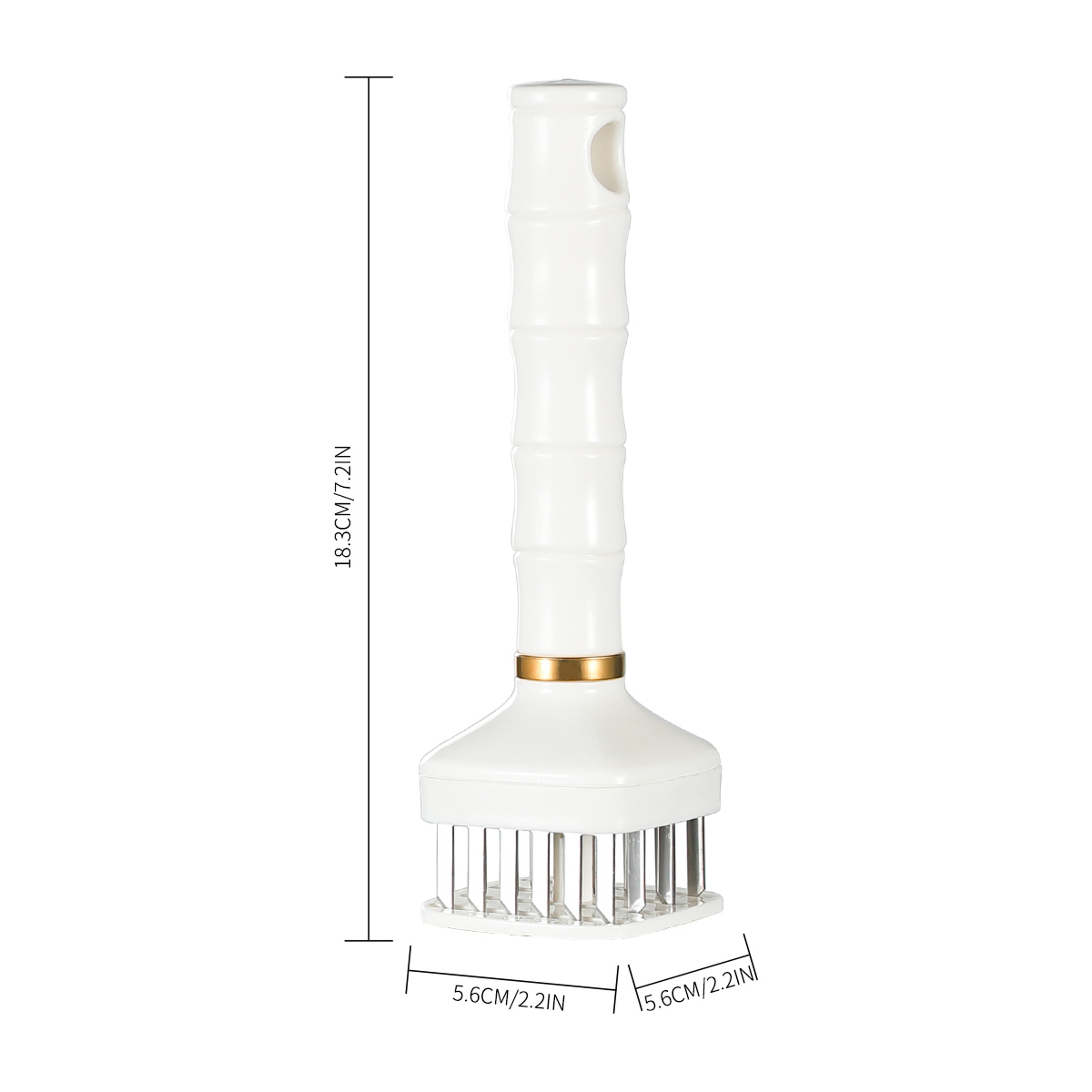 Stainless Steel Meat Tenderizer Needle Hammer for Steak and Pork Chops – view 6