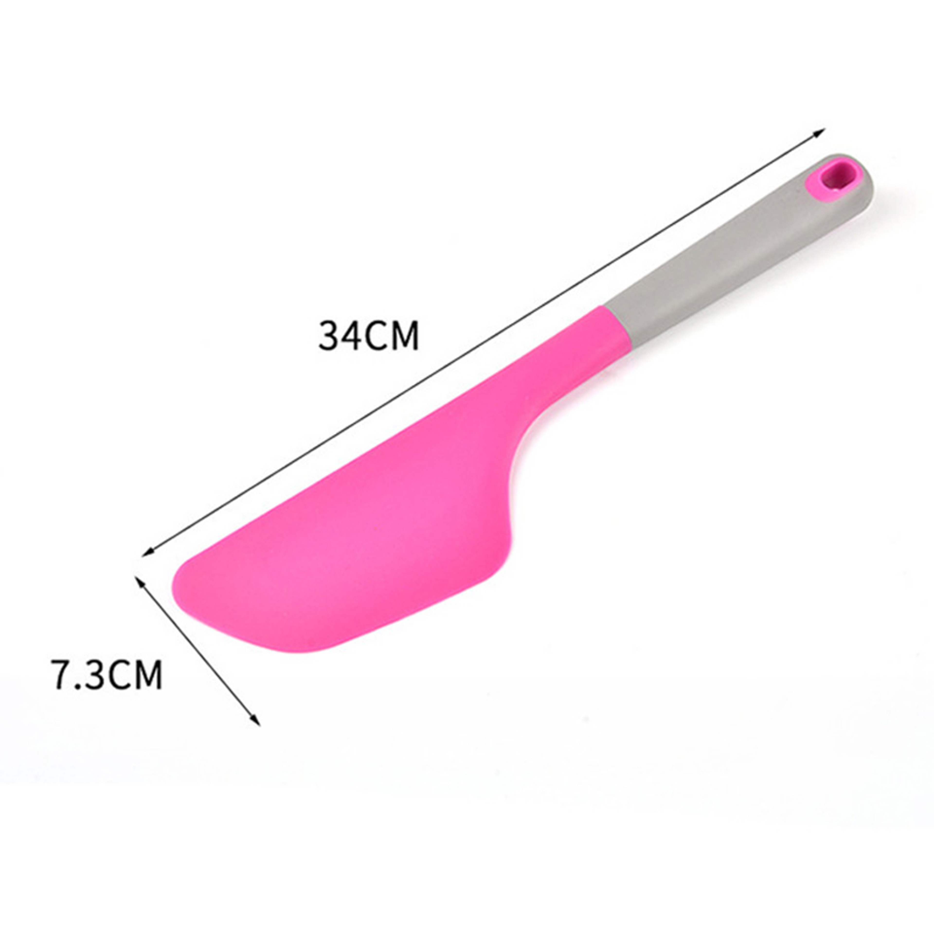 34cm Extra Long Silicone Spatula Heat-Resistant Baking Scraper for Cake Frosting & Pastry Spreading – view 6