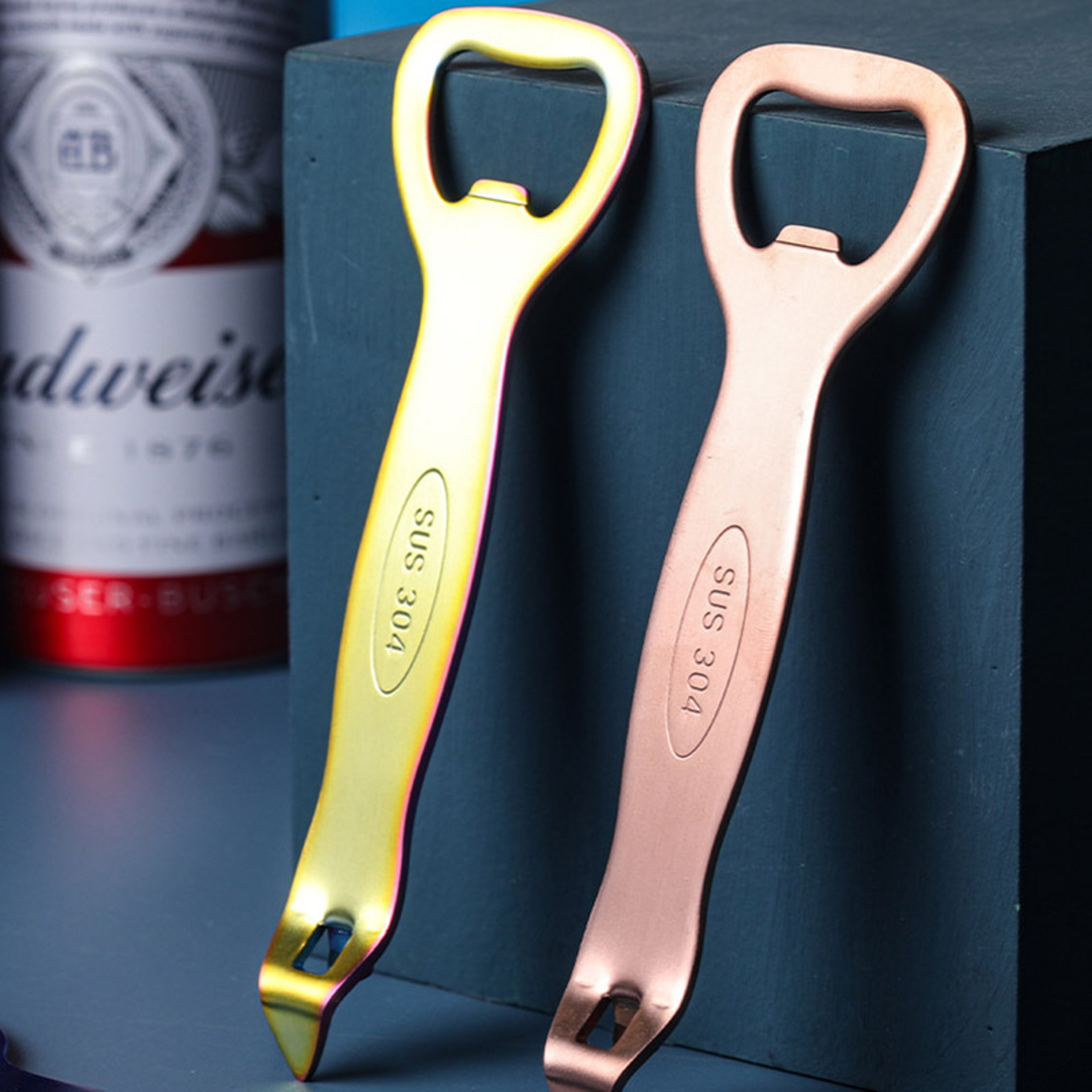 Premium 304 Stainless Steel Bar Blade Bottle Opener for Beer, Soda & Kitchen Use – view 3
