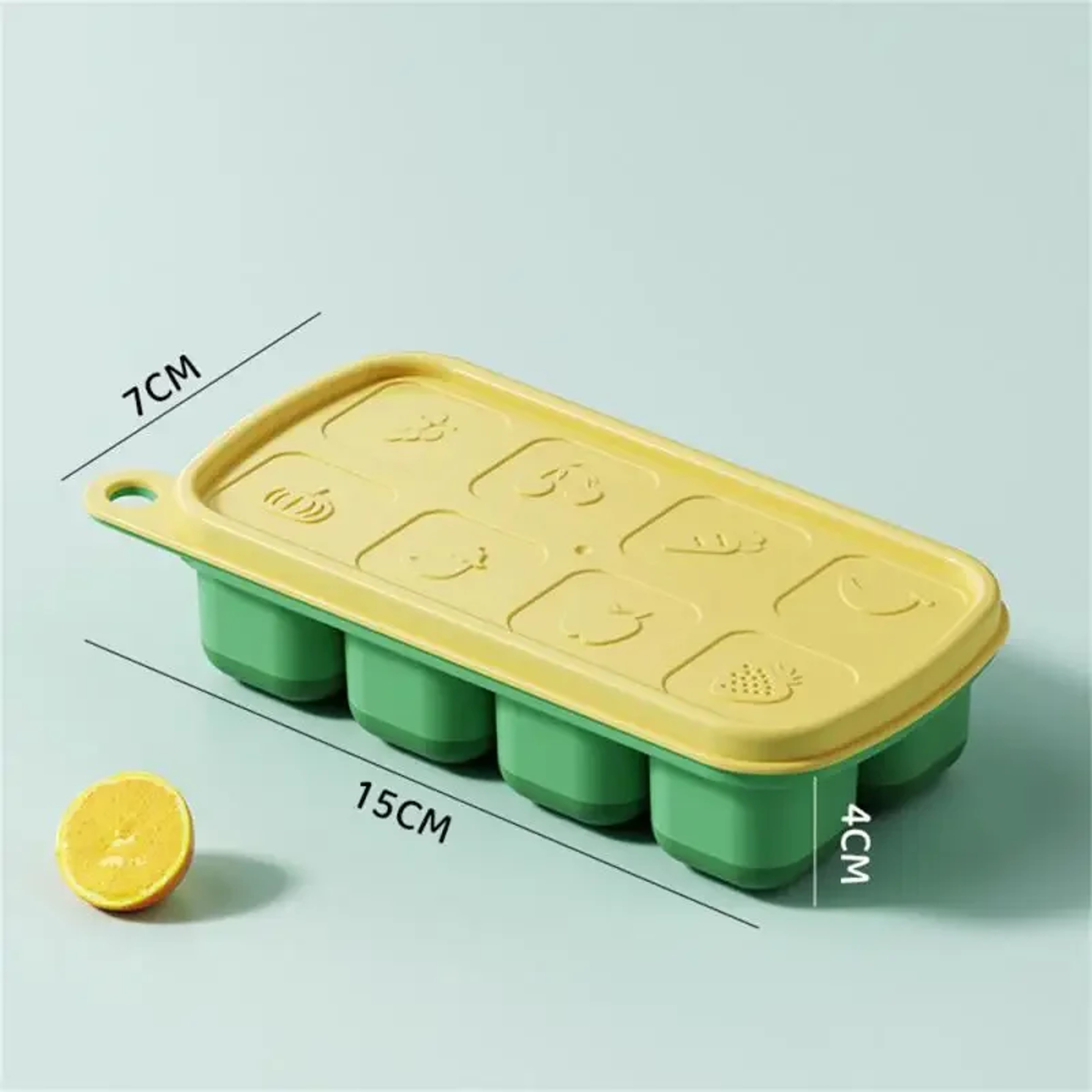 Fresh Freeze Baby Food & Silicone Ice Cube Storage Tray with Lid – view 7
