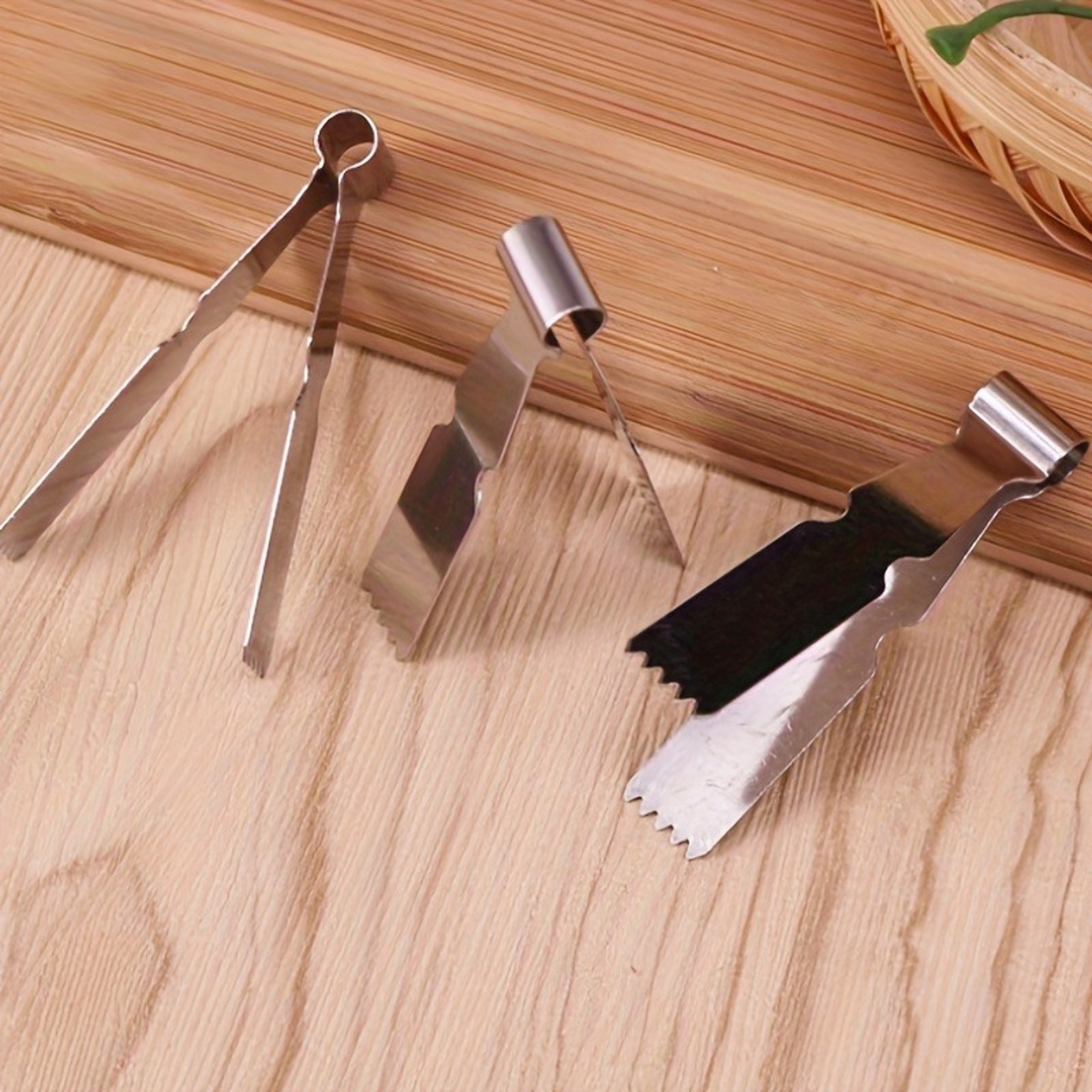 Walnut Crisp Press & Stainless Steel Pastry Mold Clip for Buns, Peanut Crisps & Baking – view 3