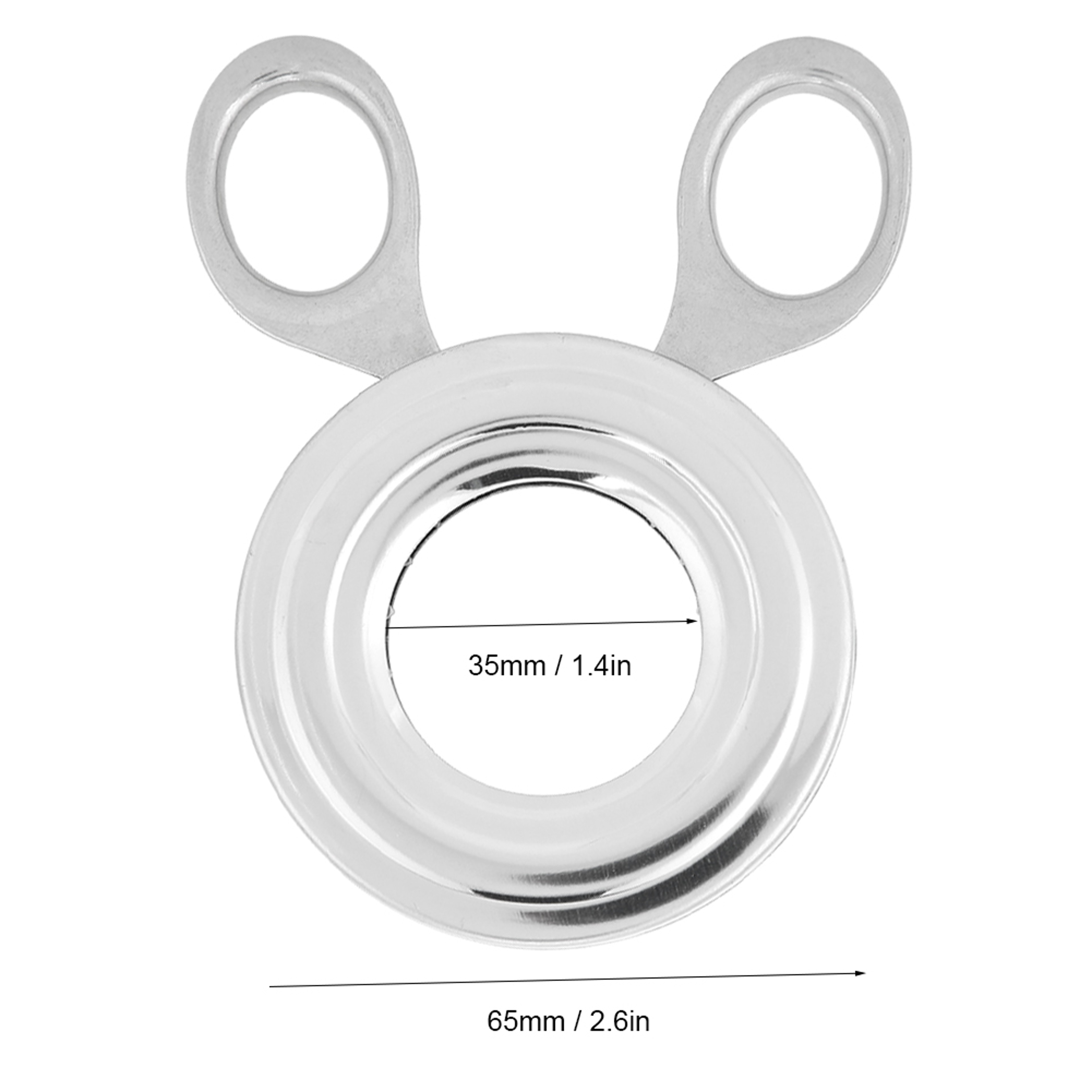 Precision Stainless Steel Egg Shell Cutter for Easy Boiled Egg Peeling – view 5