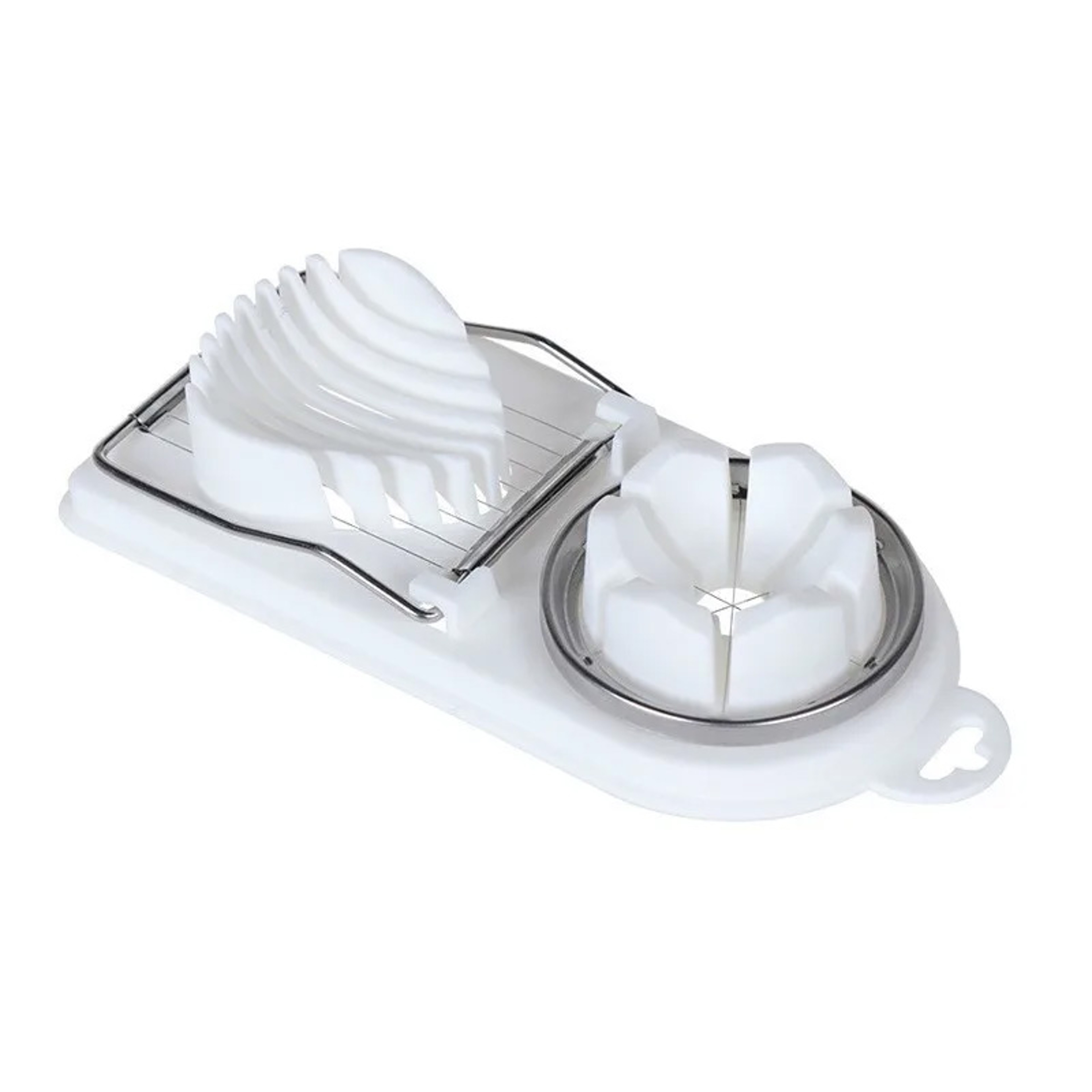 Stainless Steel Egg Cutter & Egg Slicer for Hard Boiled and Preserved Eggs – view 7