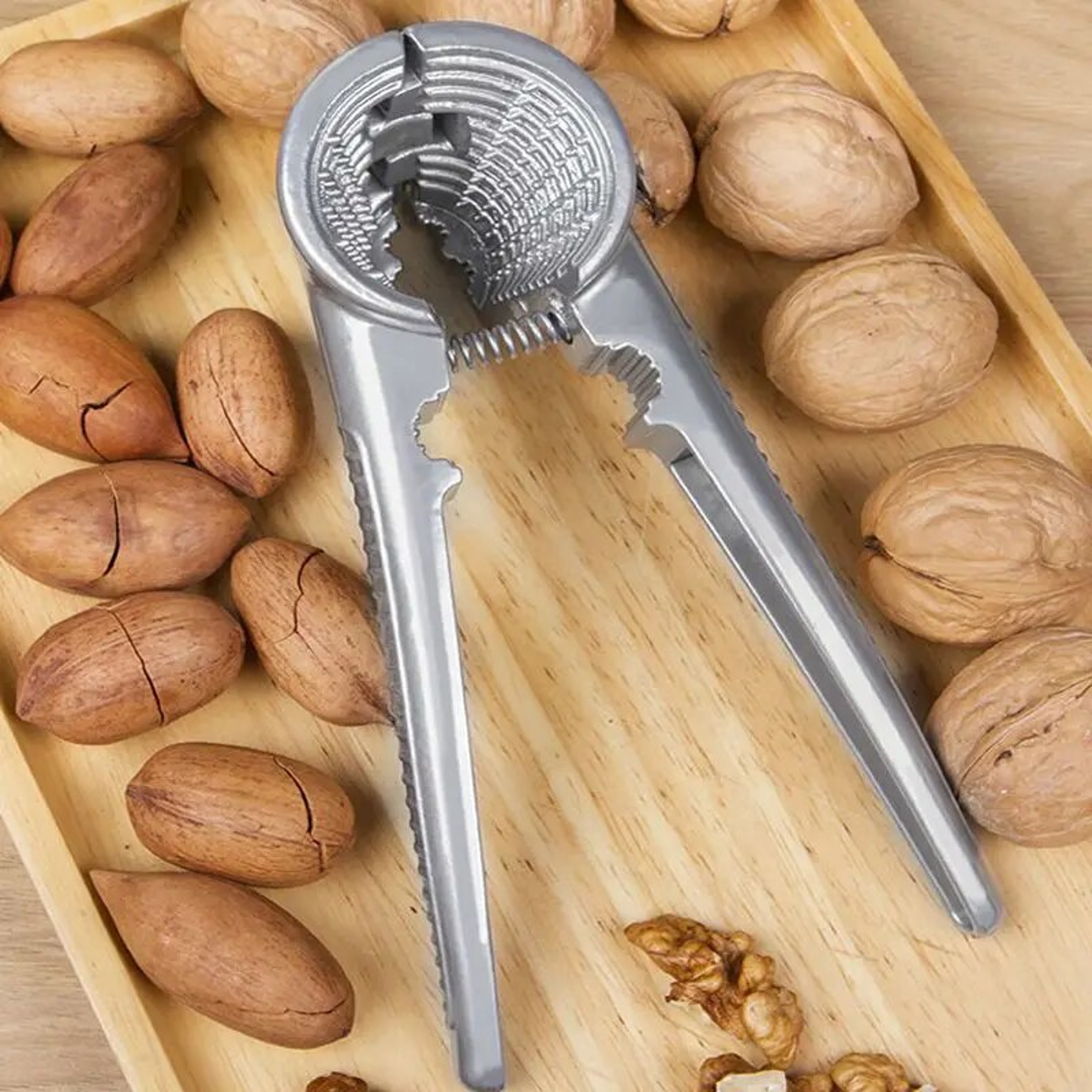Multi Function Walnut Cracker Metal Nut Cracker Tool For Walnuts Chestnuts  Hazelnuts 3