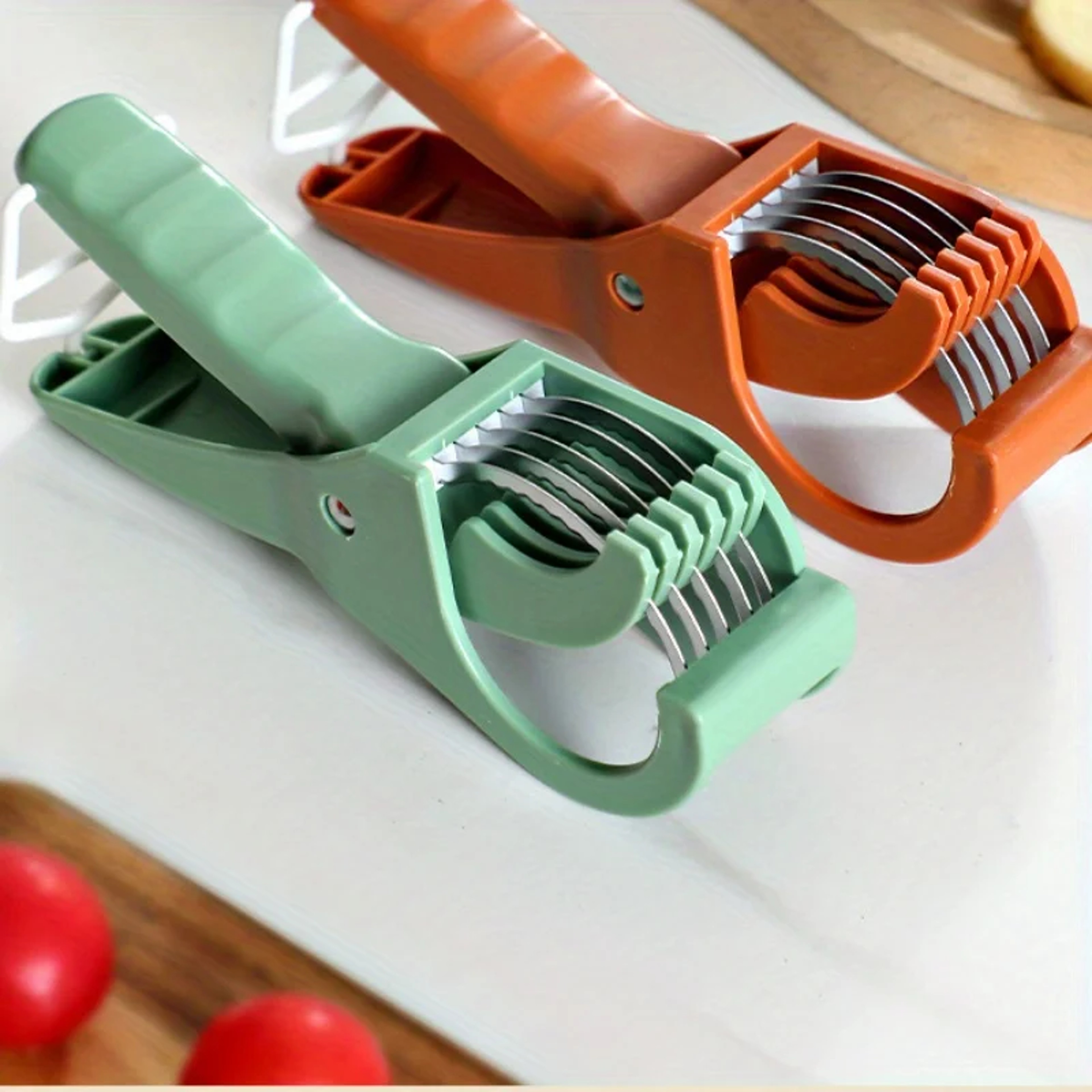 Stainless Steel Vegetable Slicer Multifunction Fruit Slicer & Salad Cutter – view 5