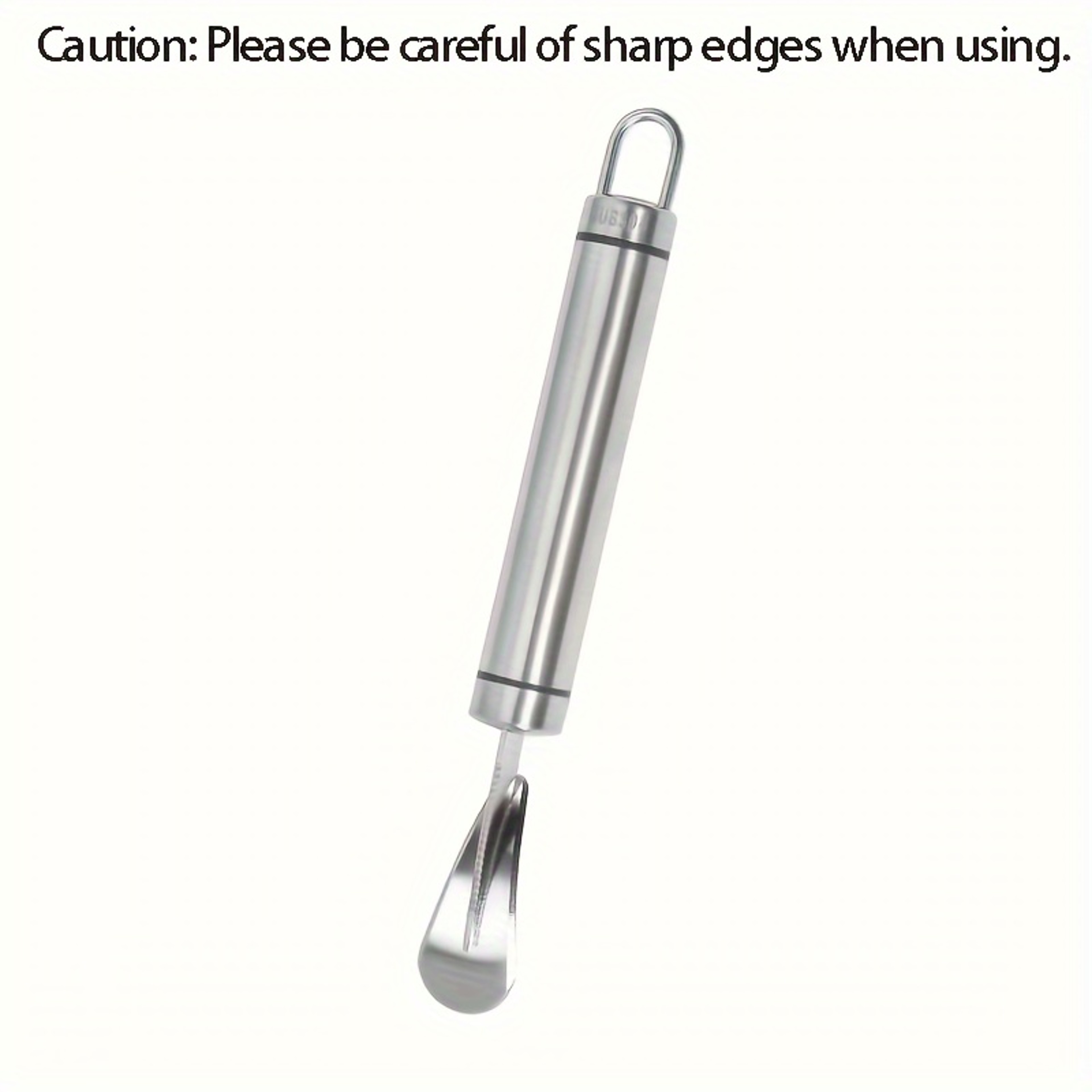 Stainless Steel Lemon Peeler & Orange Peeler Tool with Ergonomic Handle – view 7