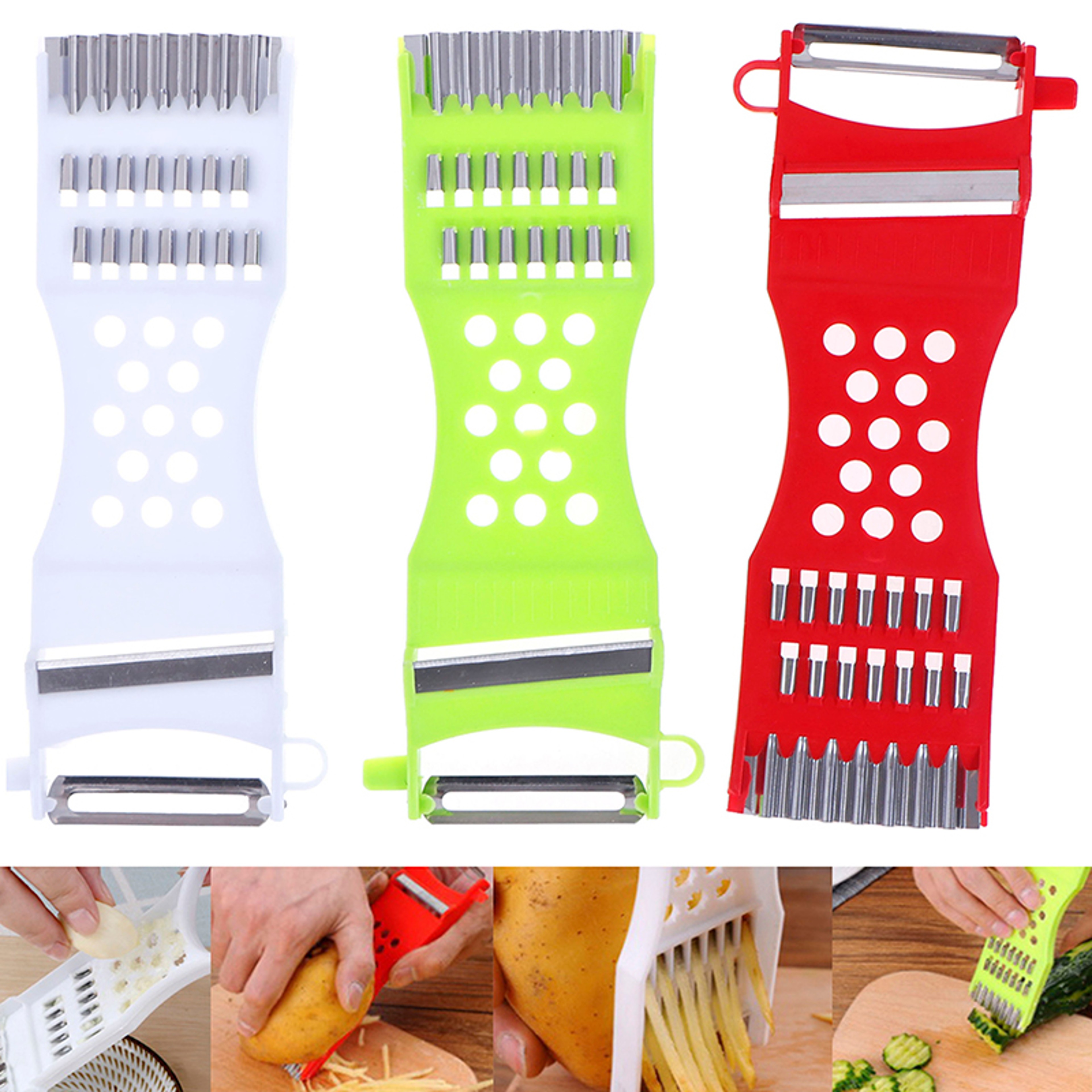 Vegetable Peeler & Julienne Peeler Multifunction Kitchen Gadget for Fruits and Vegetables – view 2