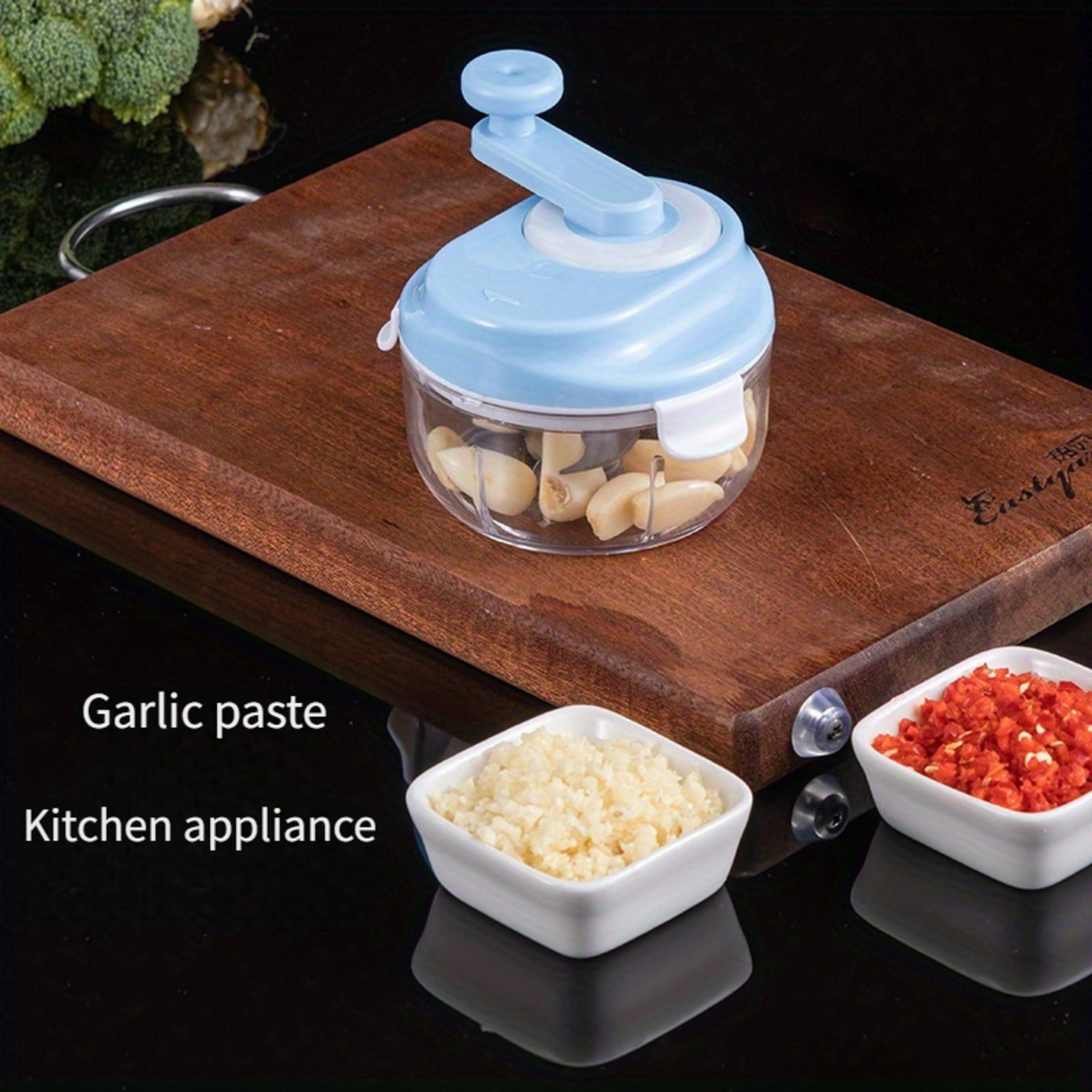 Manual Garlic Press Garlic Crusher and Chopper Easy Twist Kitchen Gadget – view 6