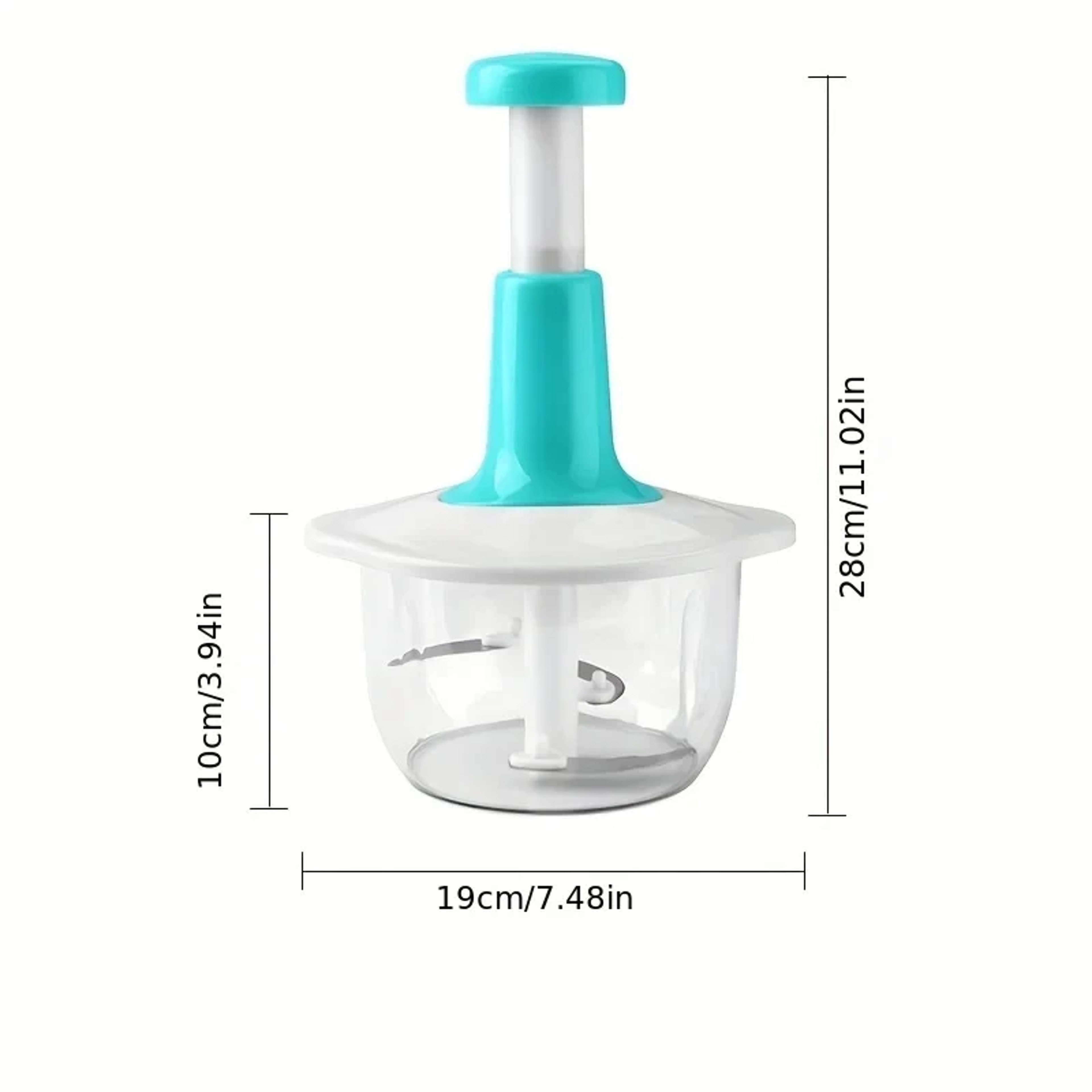 Multi Pro Garlic Chopper Manual Food Processor For Garlic Vegetables  Meat 2