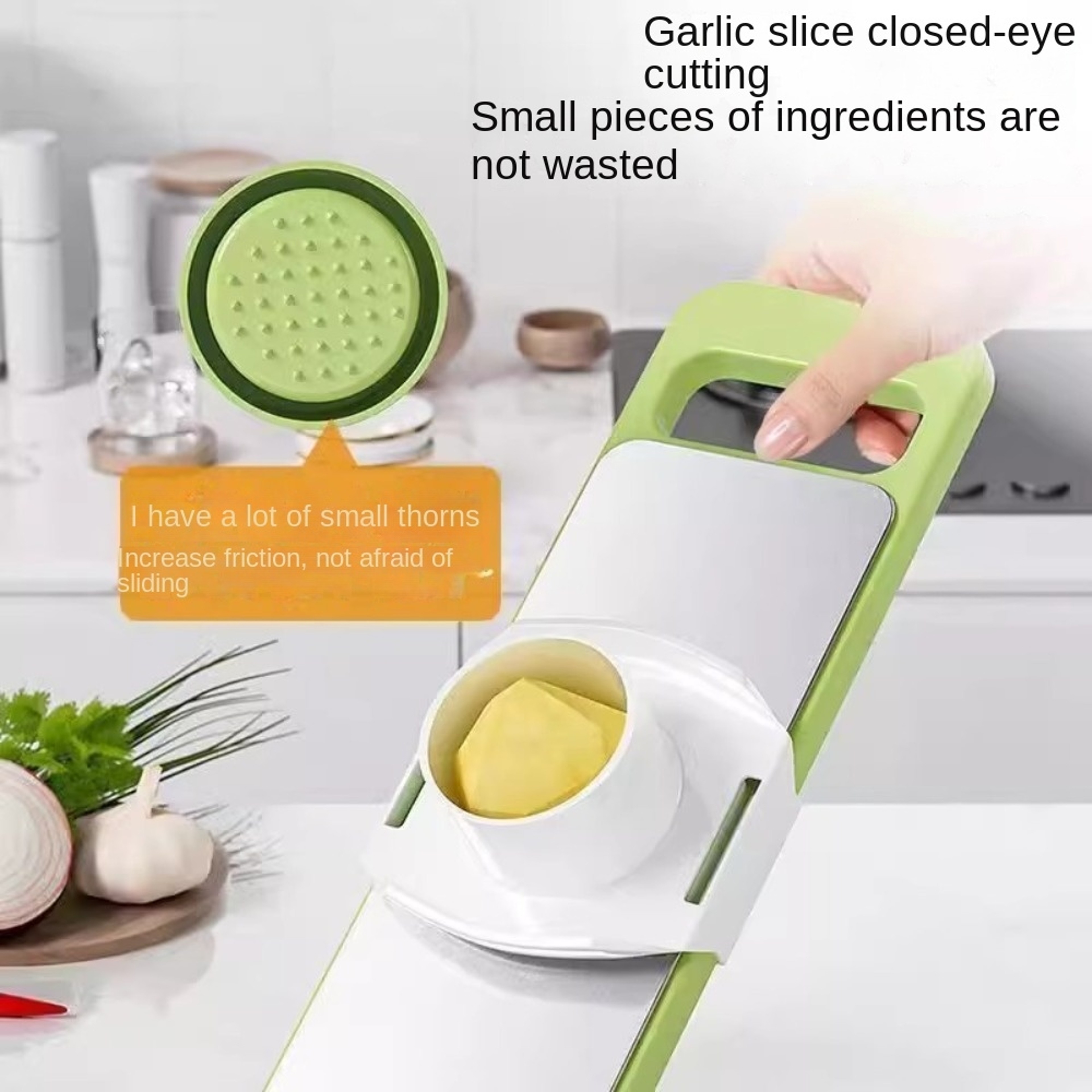 Multifunction Vegetable Grater Stainless Steel Kitchen Grater for Carrots, Potatoes & More – view 5