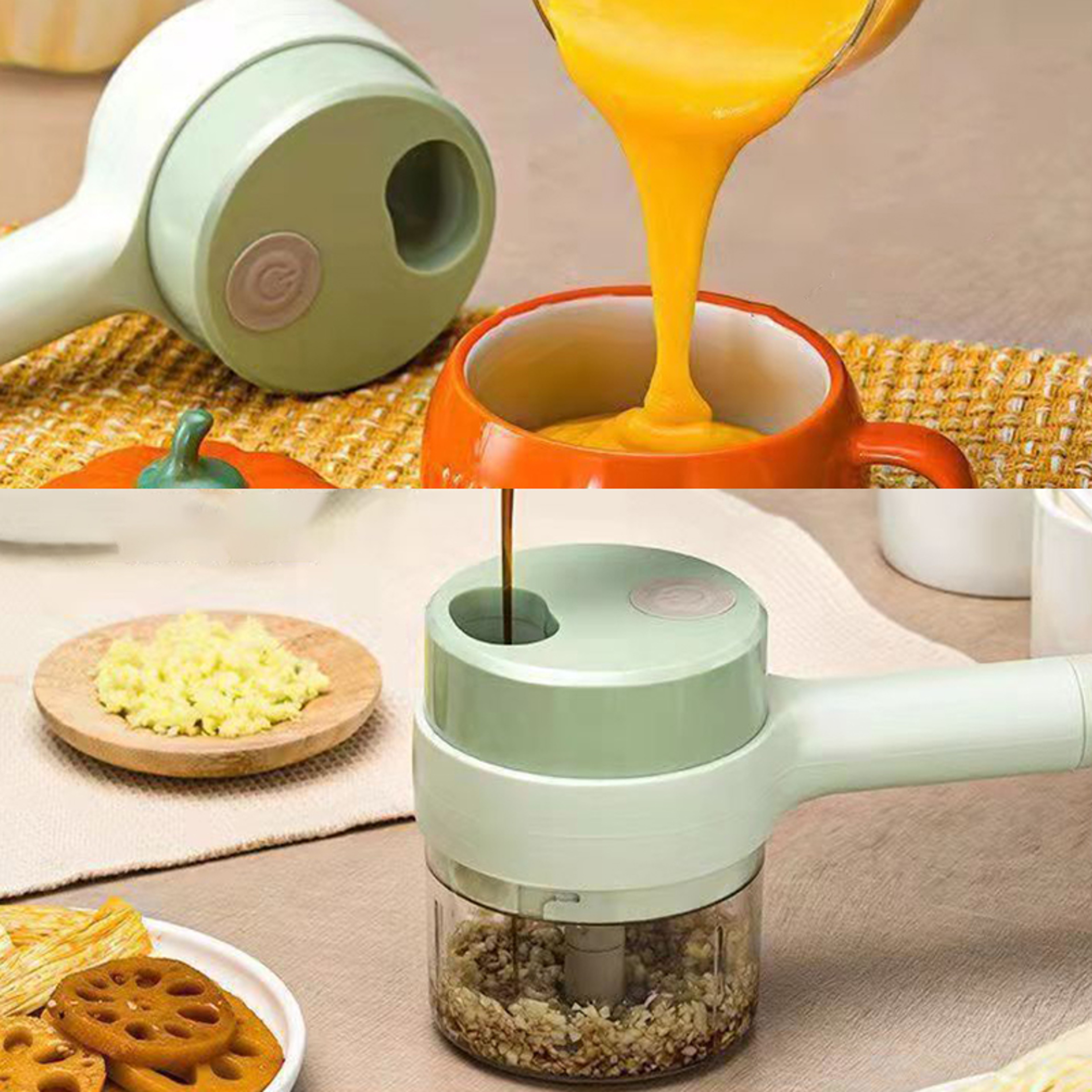 Cordless Mini Food Processor USB Rechargeable Electric Food Chopper for Vegetables, Meat & Baby Food – view 4