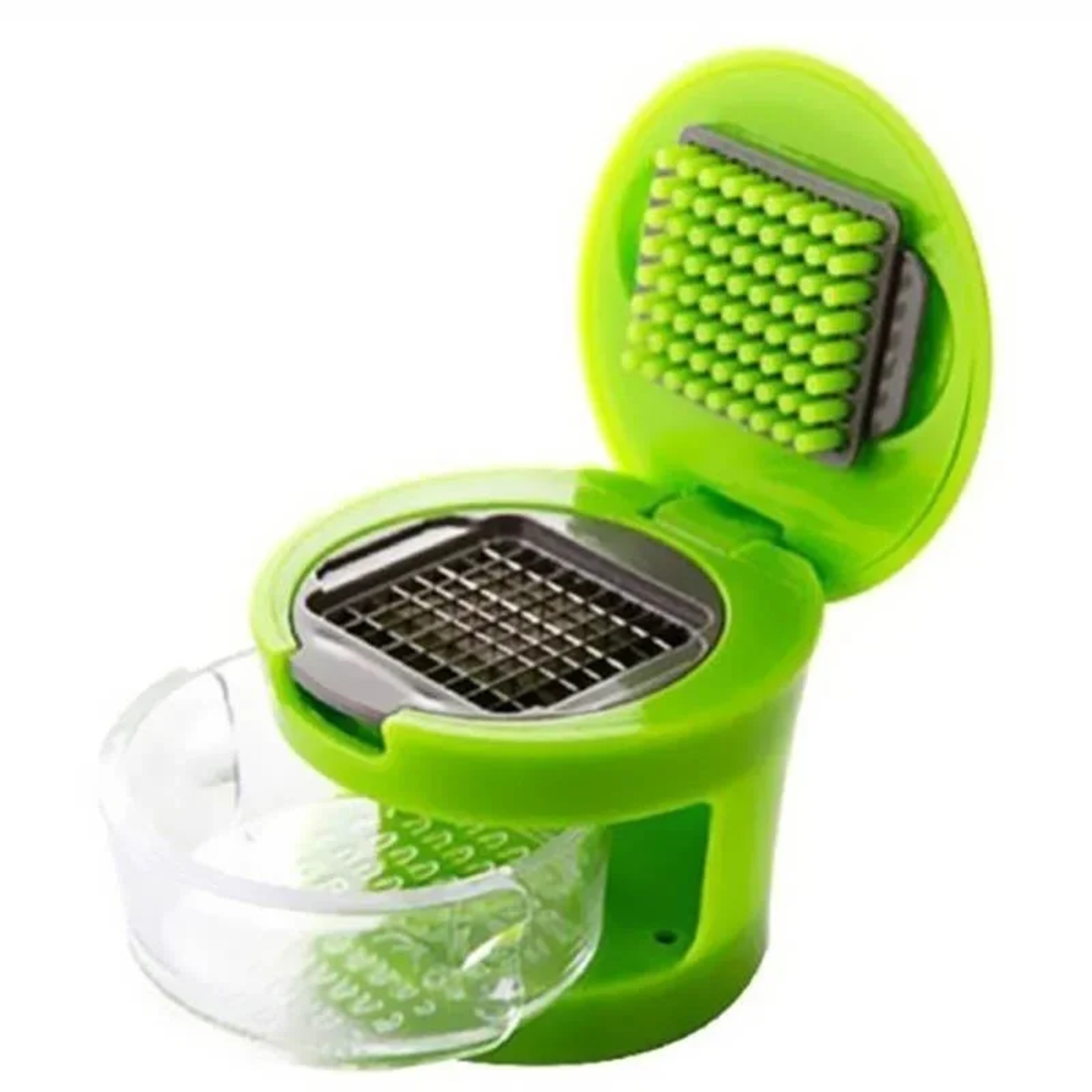 Stainless Steel Garlic Press Manual Garlic Mincer Kitchen Crusher Tool – view 4