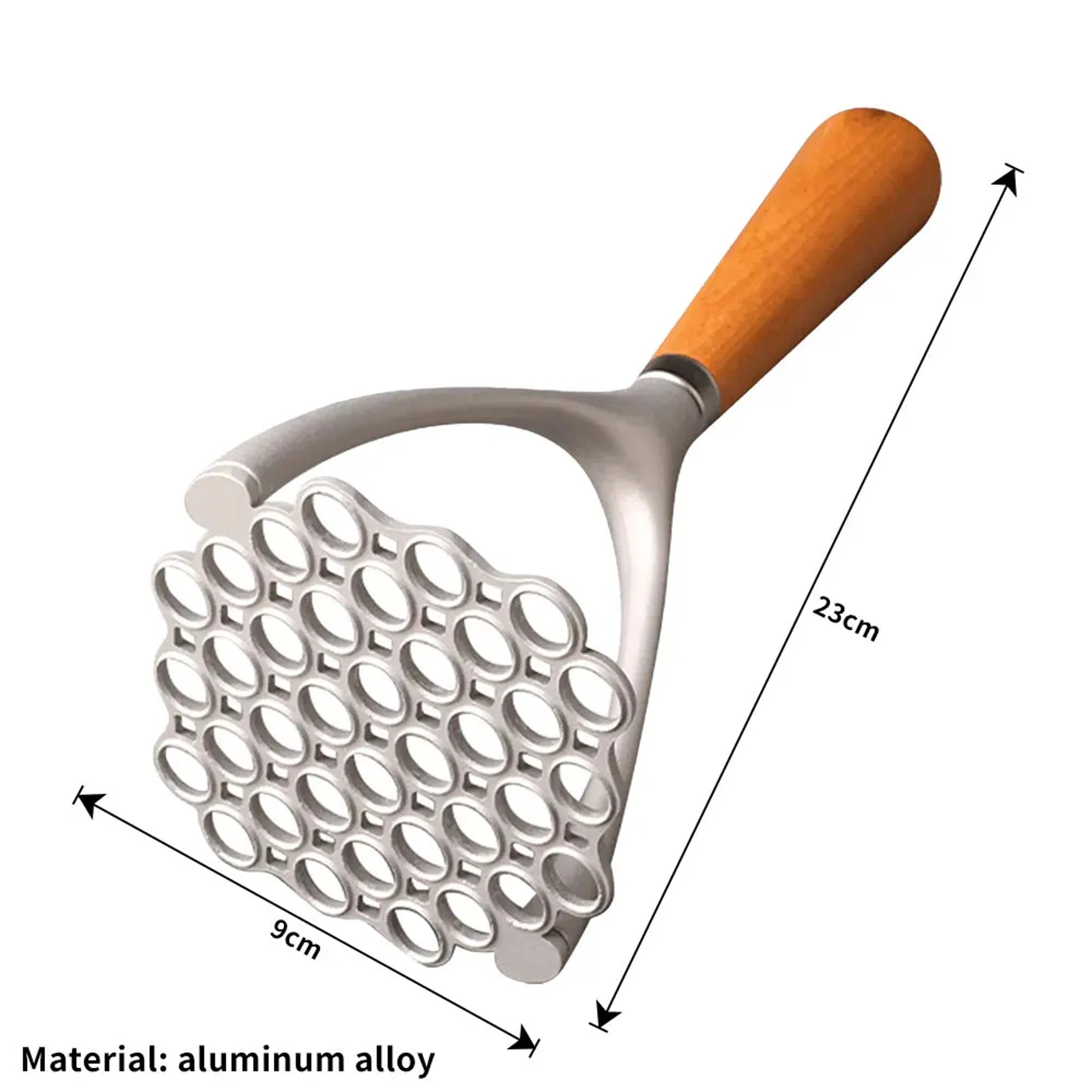 Smooth Press Potato Masher & Mashed Potato Press for Creamy Potatoes, Fruits & Vegetables – view 7