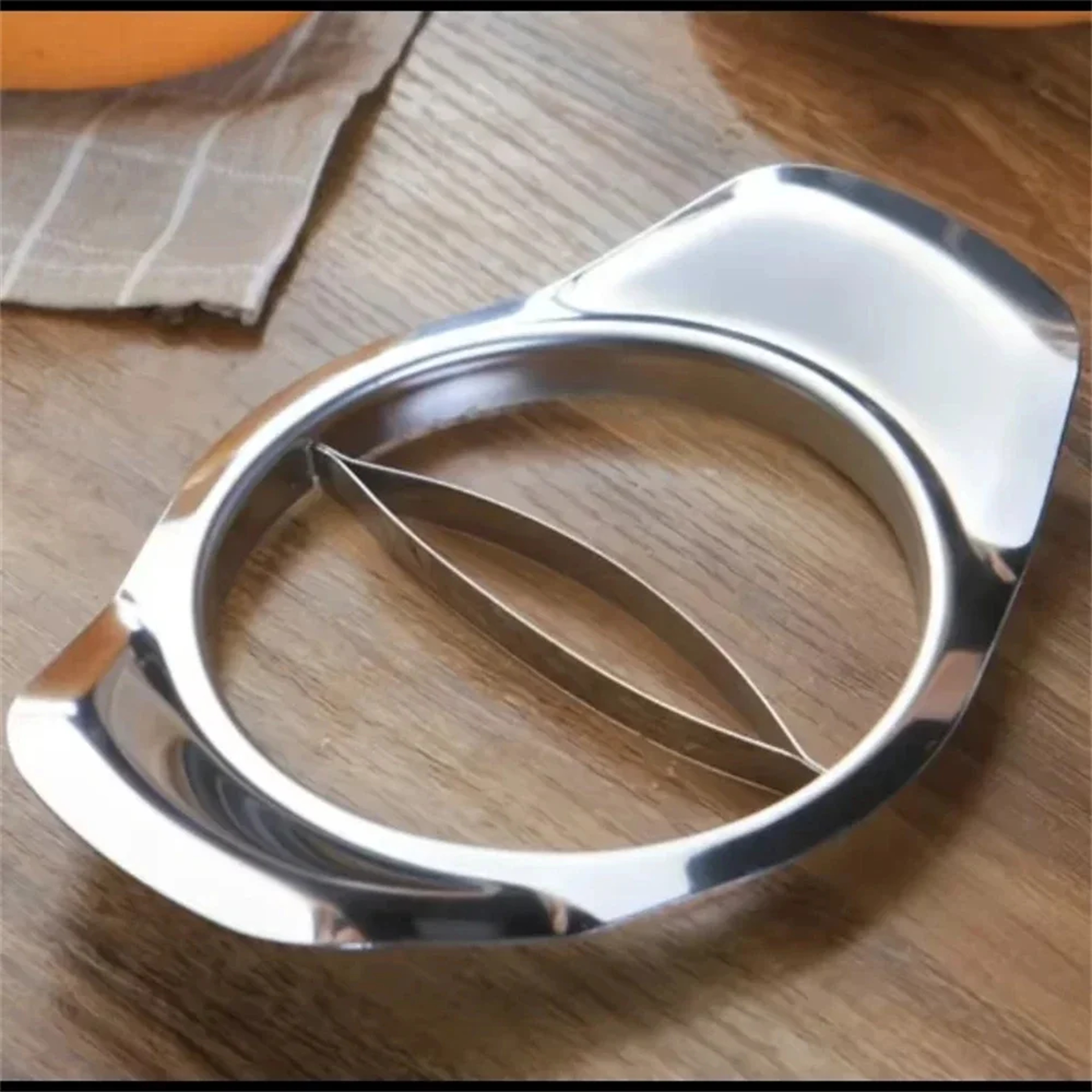 Premium Mango Cutter & Stainless Steel Fruit Cutter for Apples, Peaches and More – view 3