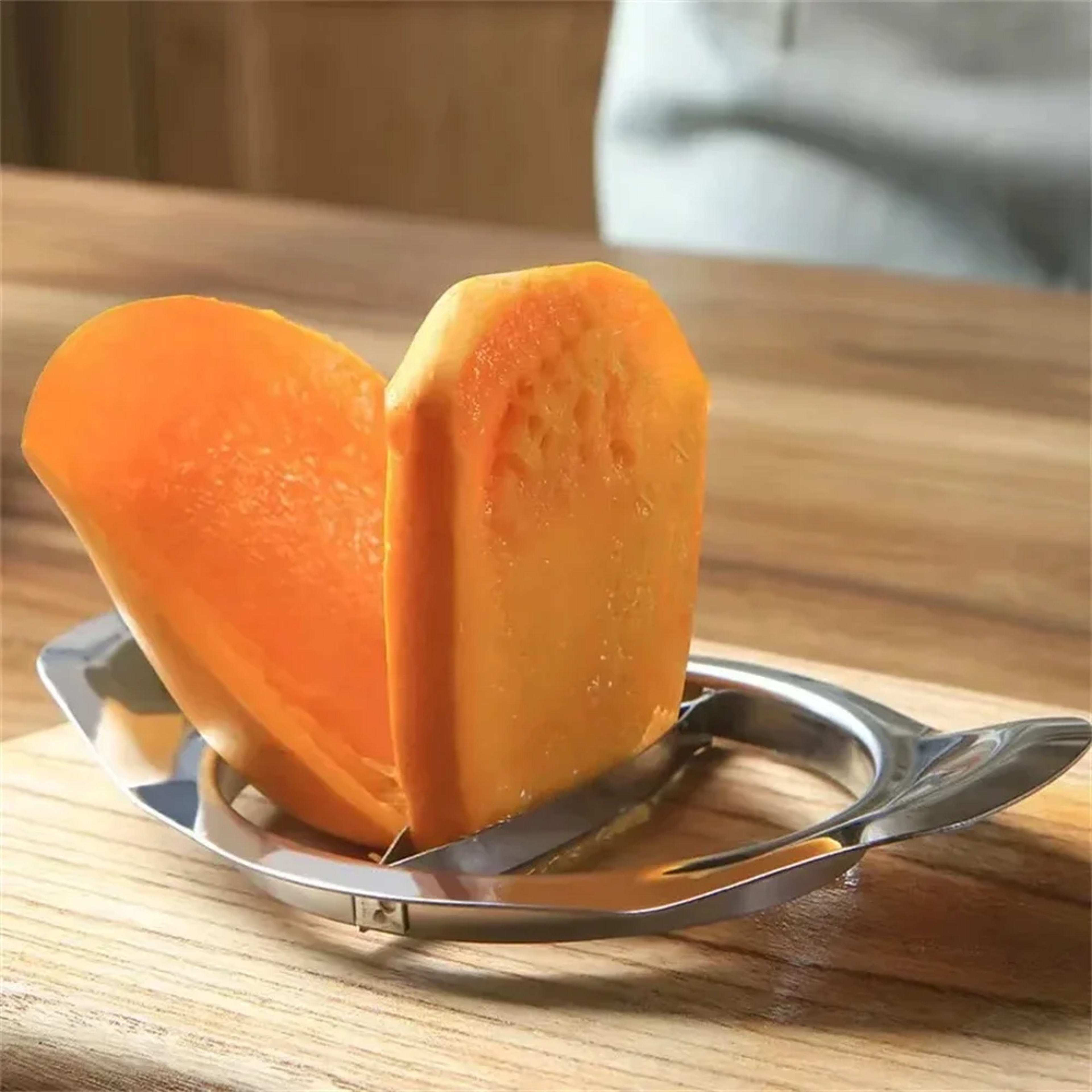 Premium Mango Cutter & Stainless Steel Fruit Cutter for Apples, Peaches and More – view 4